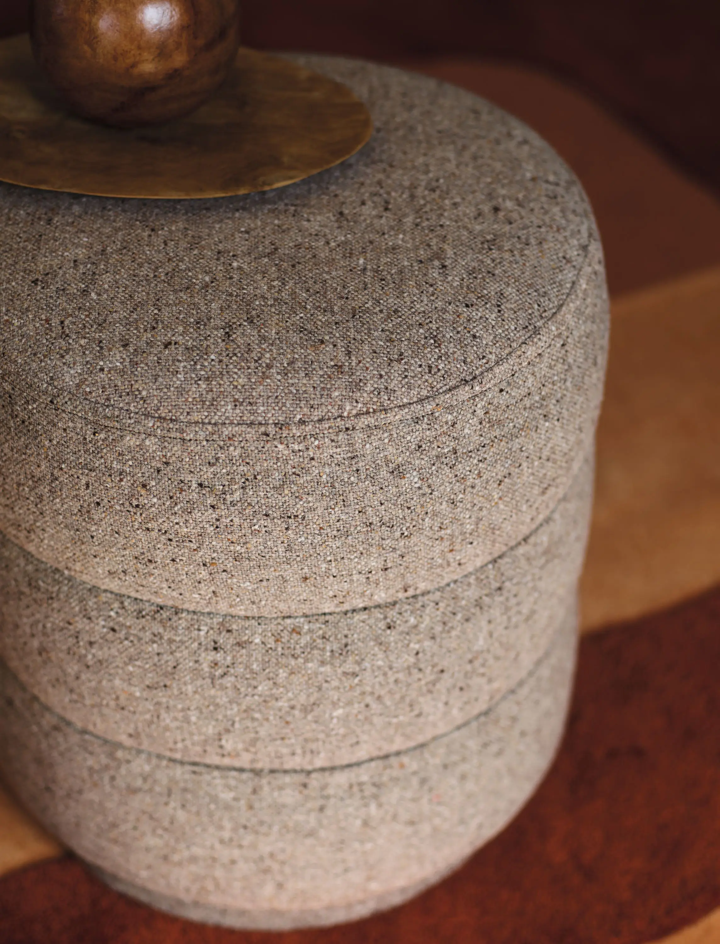 Casamance - BONGO BEIGE MULTICOLORE