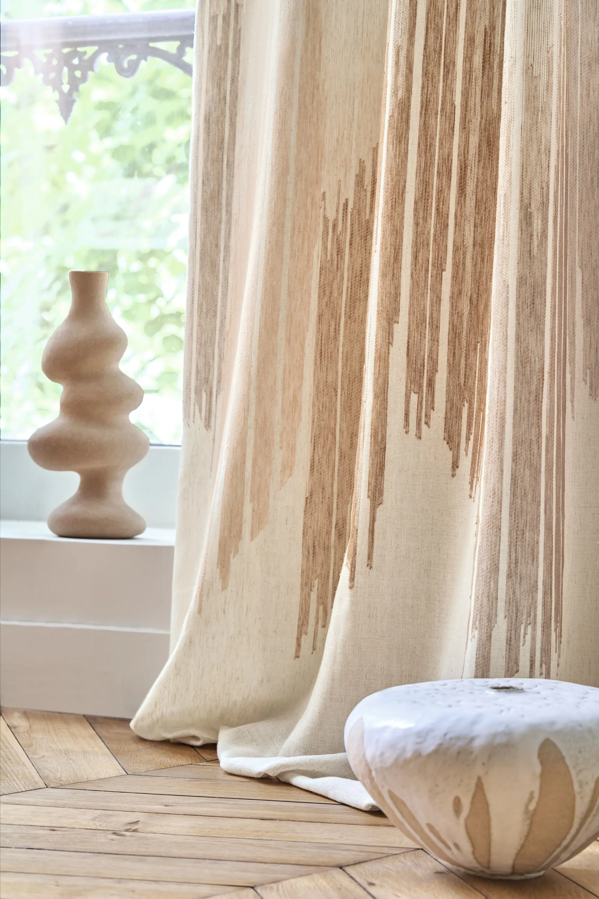 Casamance - EREMURE AMBRE TAUPE