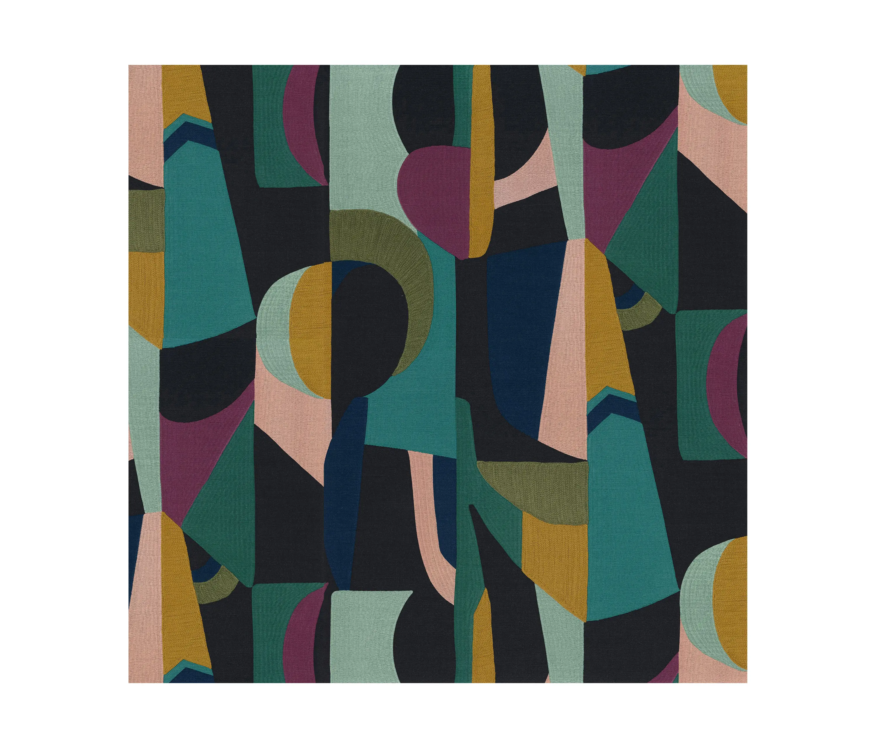 Casamance - ASSEMBLAGE NOIR/MULTICO