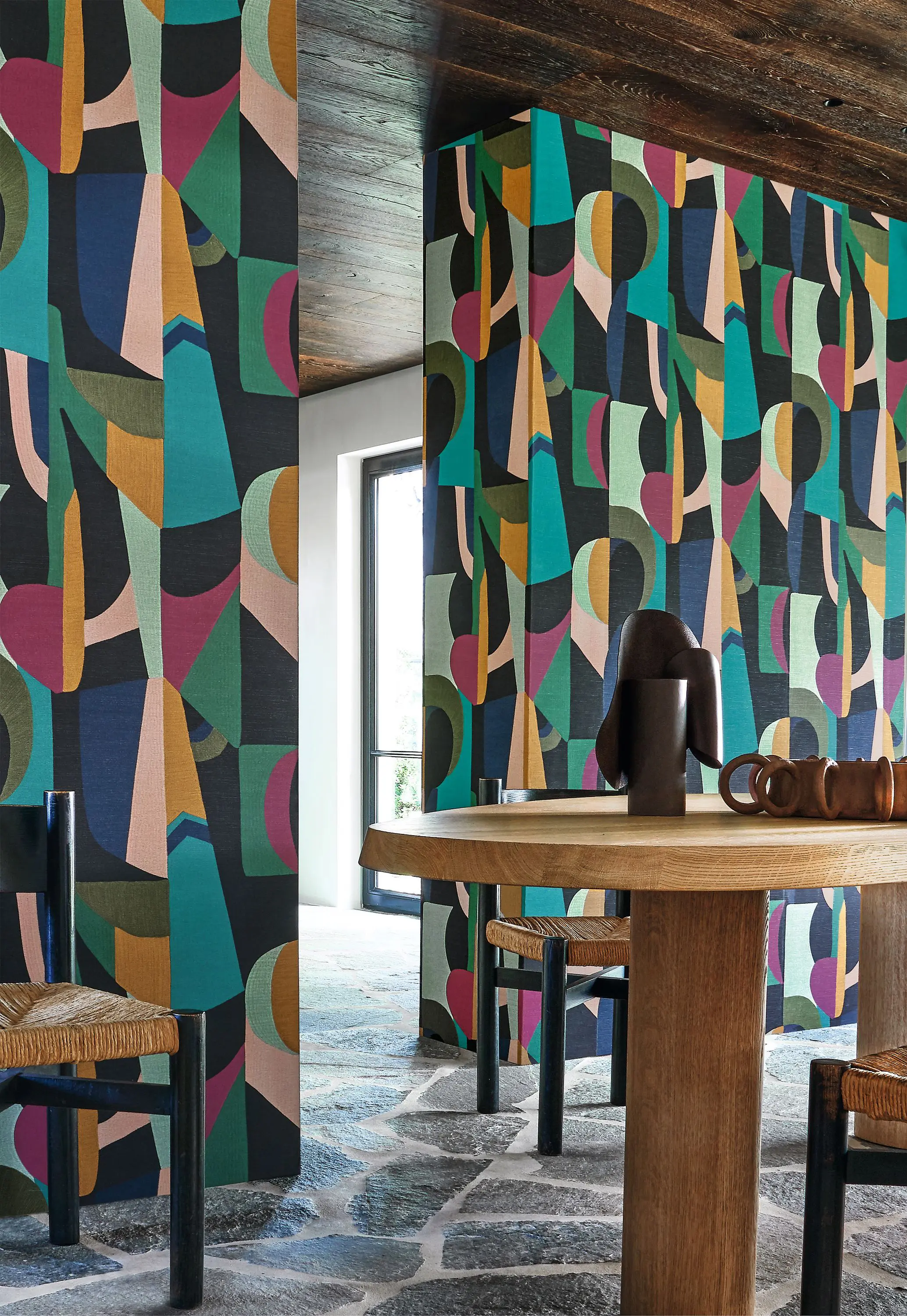 Casamance - ASSEMBLAGE NOIR/MULTICO