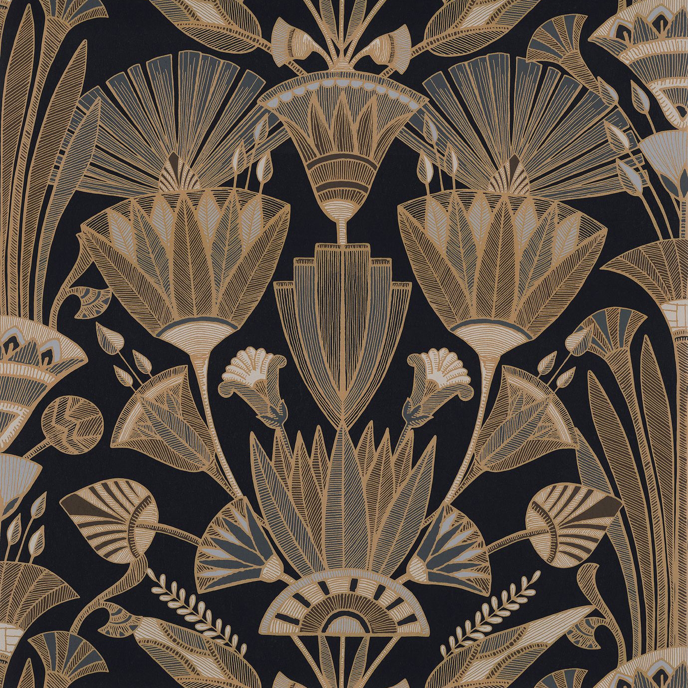 Mostra il prodotto DENDERAH NOIR/MORDORÉ del produttore Casamance
