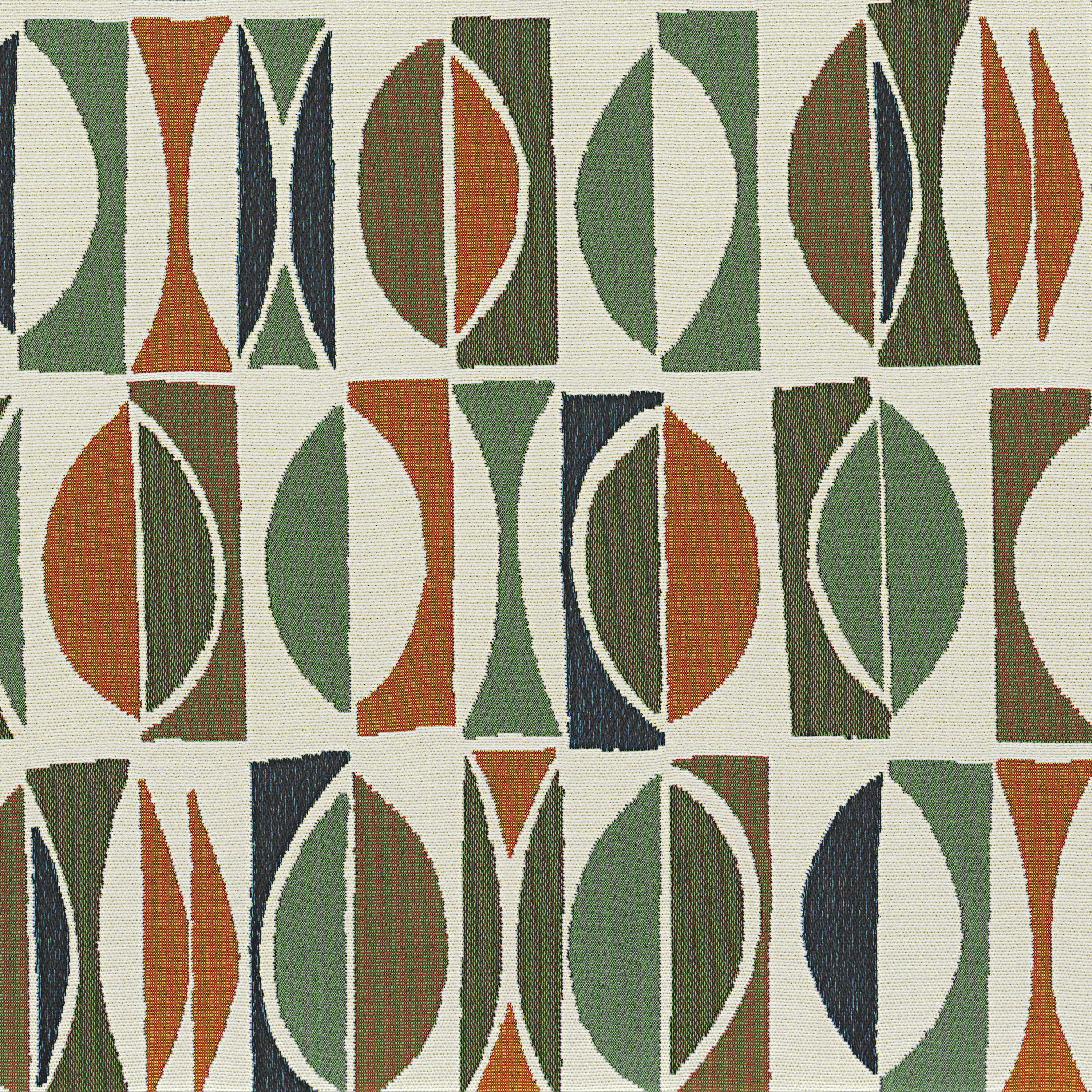 Display product AMALFI VERT ORANGE from manufacturer Casamance