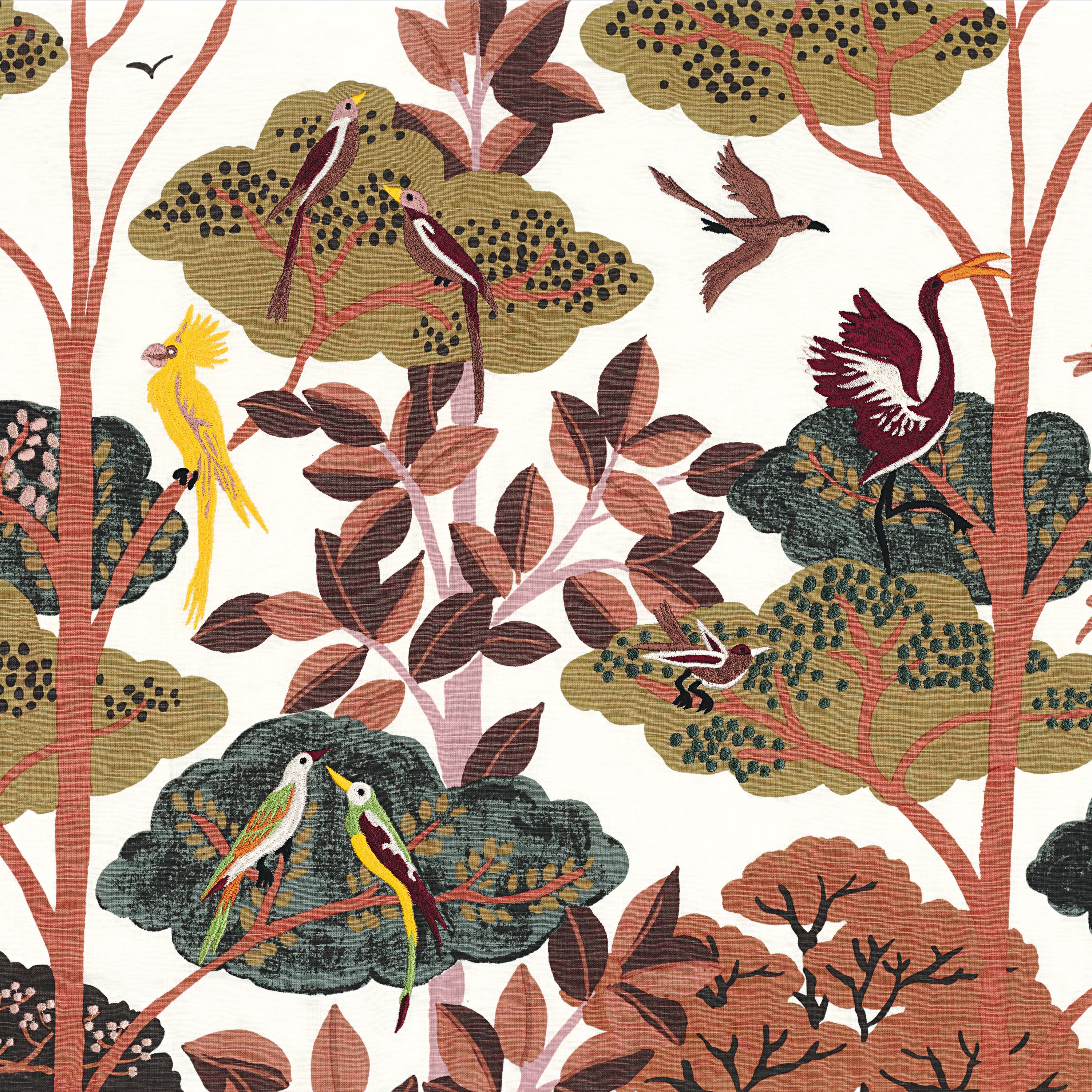Display product AVA TERRACOTTA from manufacturer Casamance