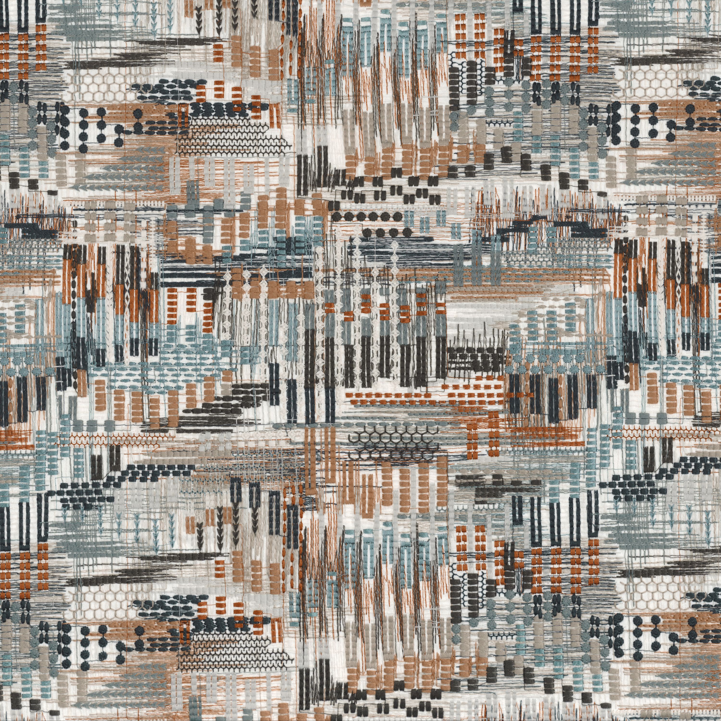 Display product POINT DE VUE ORAGE ORANGE BRULEE from manufacturer Casamance