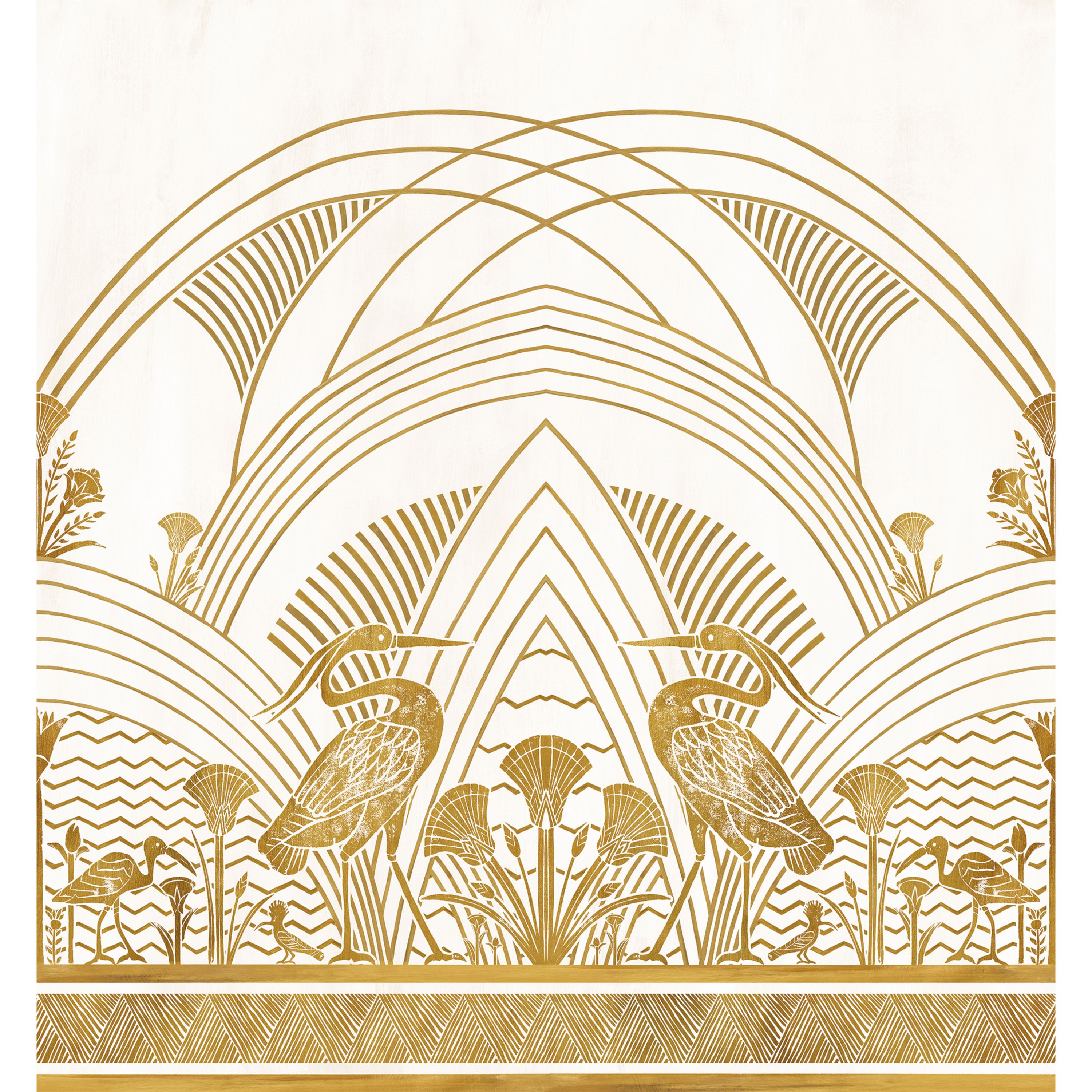 Afficher le produit ÉLÉPHANTINE BLANC/DORÉ du fabricant Casamance
