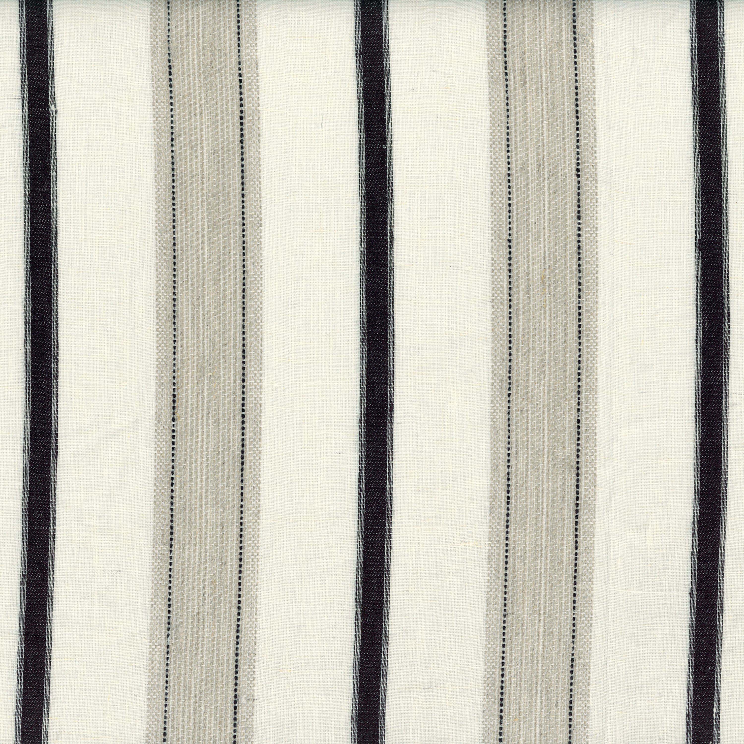 Mostrar el producto BOUCLE DE LIN ÉCRU NOIR del fabricante Casamance