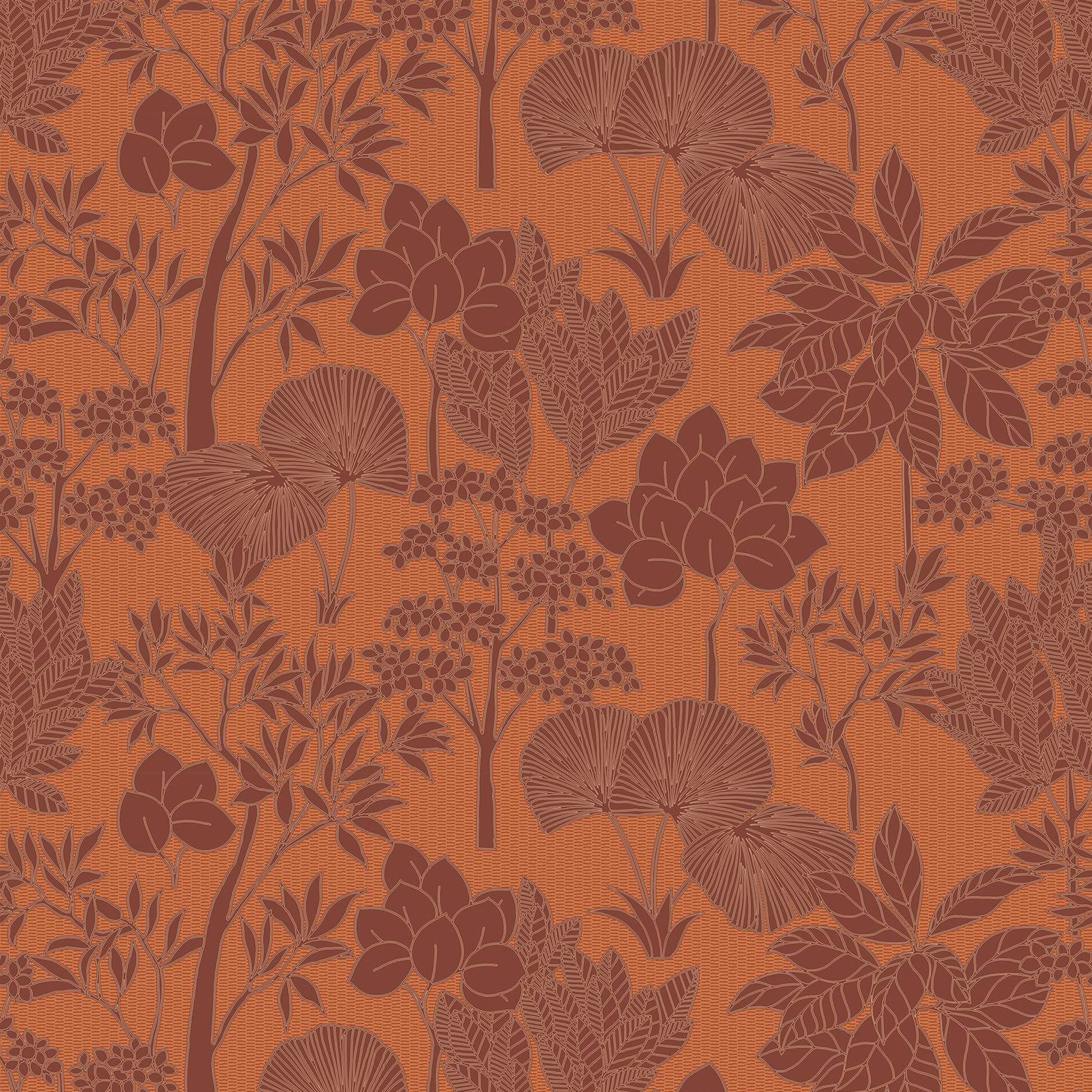 Display product INARA ORANGE BRÛLÉ from manufacturer Casamance