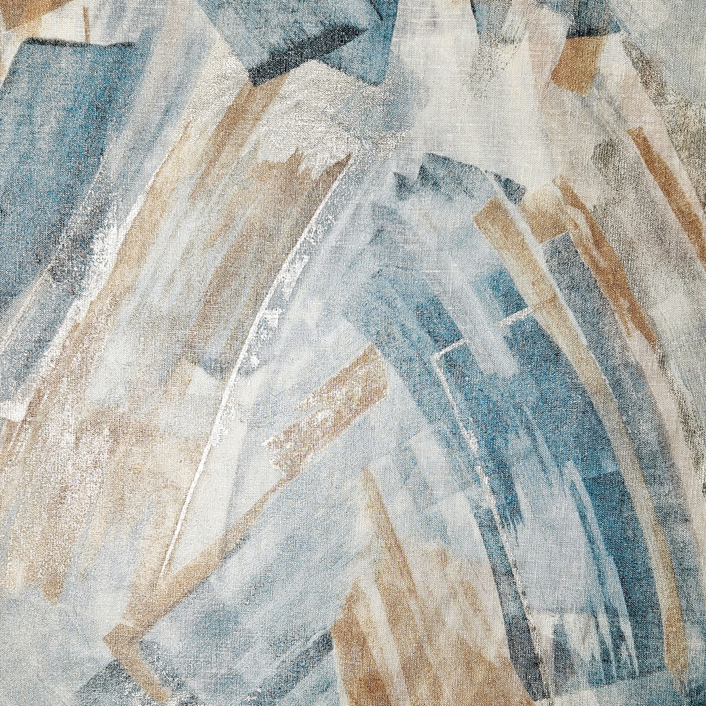 Display product MARIPOSA BLEU/NACRE from manufacturer Casamance