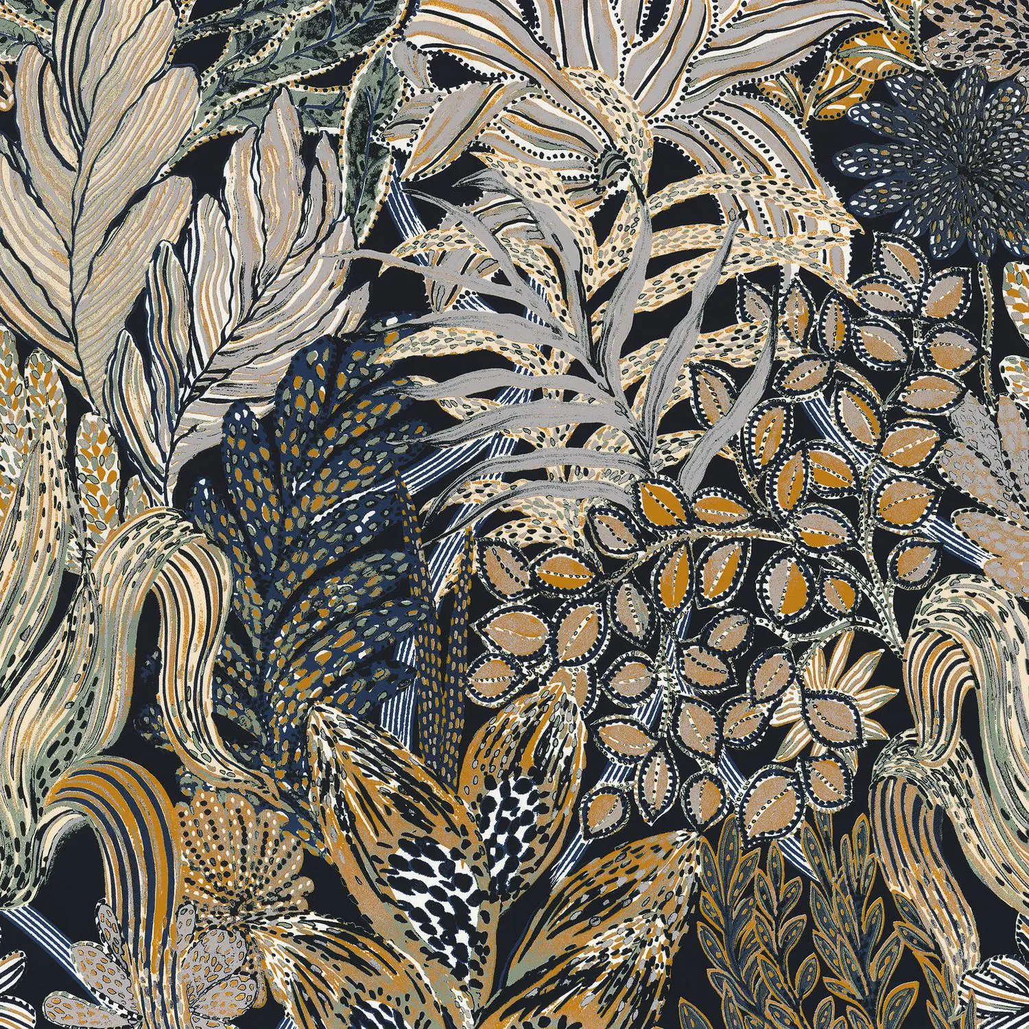 Casamance - BORROMEE MARINE/VERT