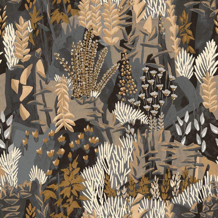 Display product ERICA ANTHRACITE/SABLE from manufacturer Casamance