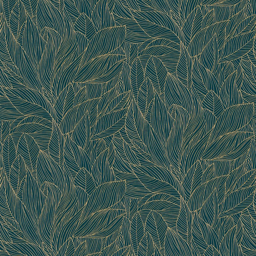 Display product HOSTA MARINE/DORÉ from manufacturer Casamance