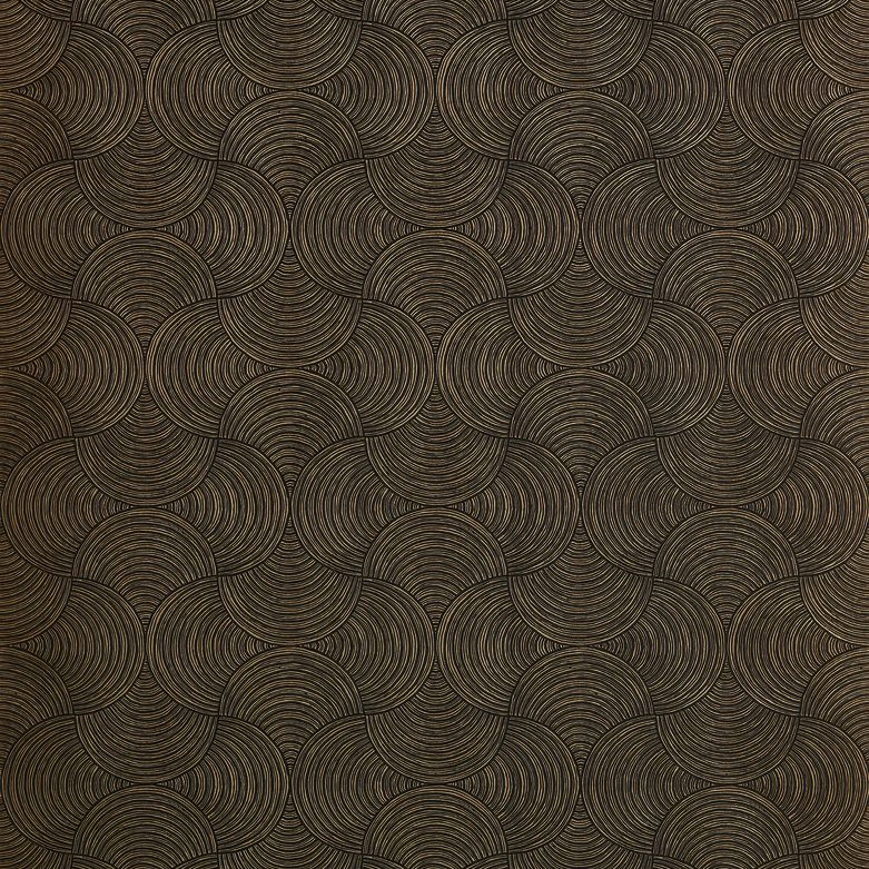 Display product METEORE NOIR/DORÉ from manufacturer Casamance