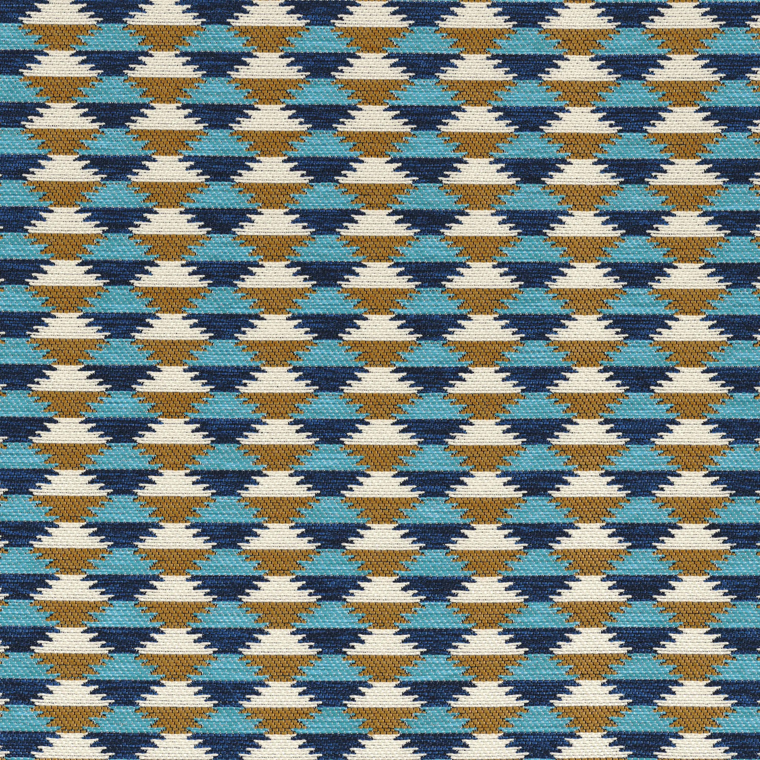Casamance - MOKI OCRE TURQUOISE