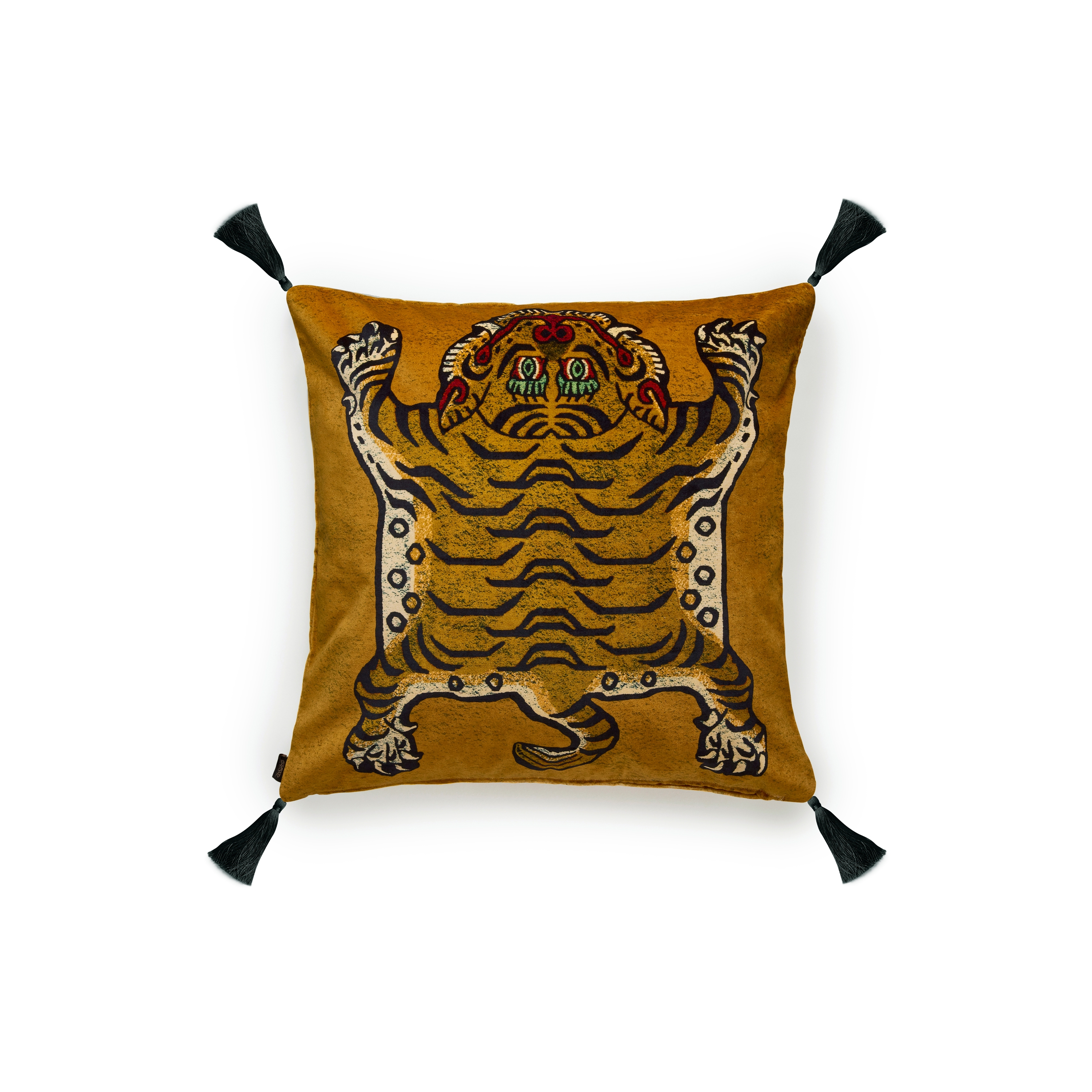 Mostra il prodotto SABER Large Velvet Cushion - Gold del produttore House of Hackney