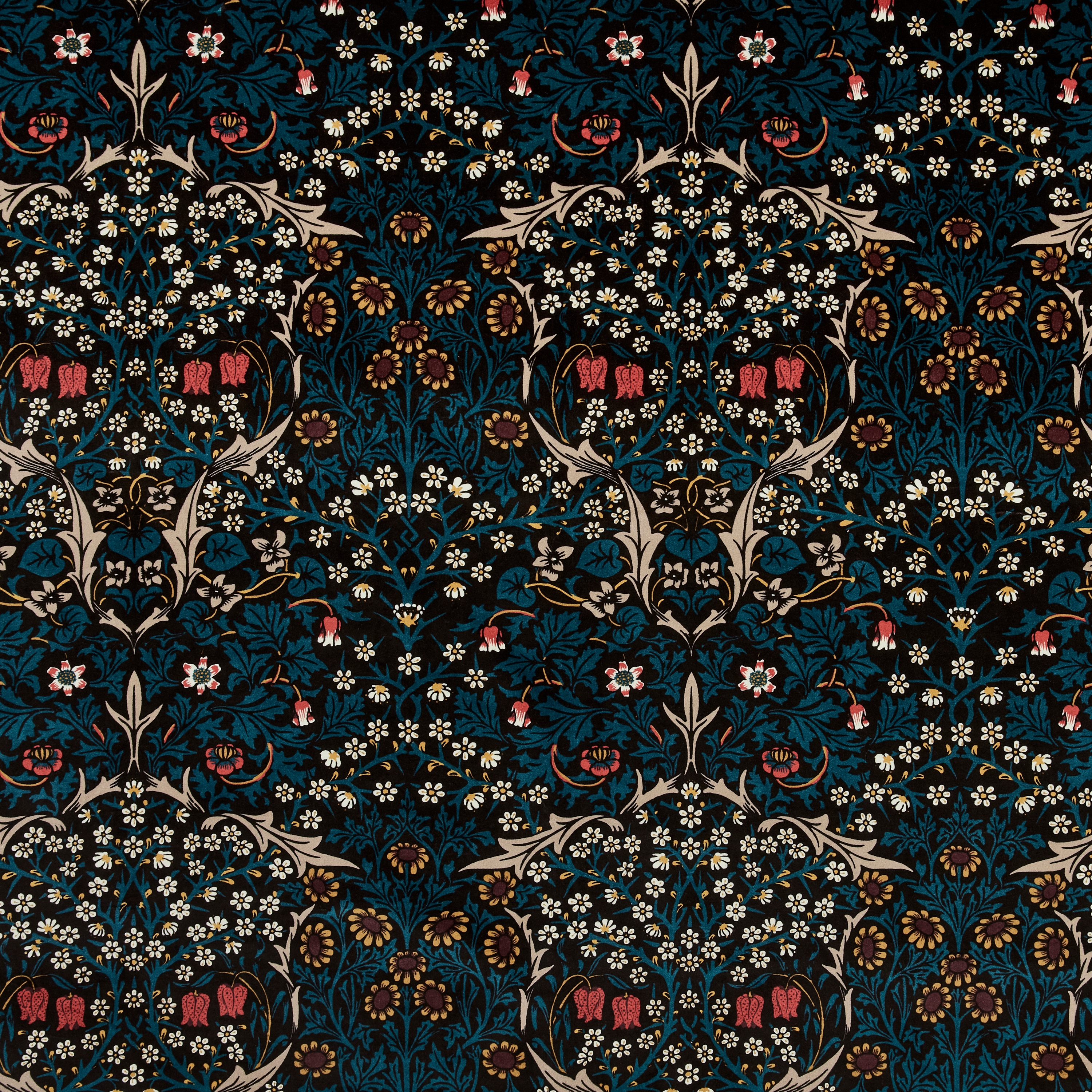 Mostra il prodotto BLACKTHORN Velvet - Teal del produttore House of Hackney