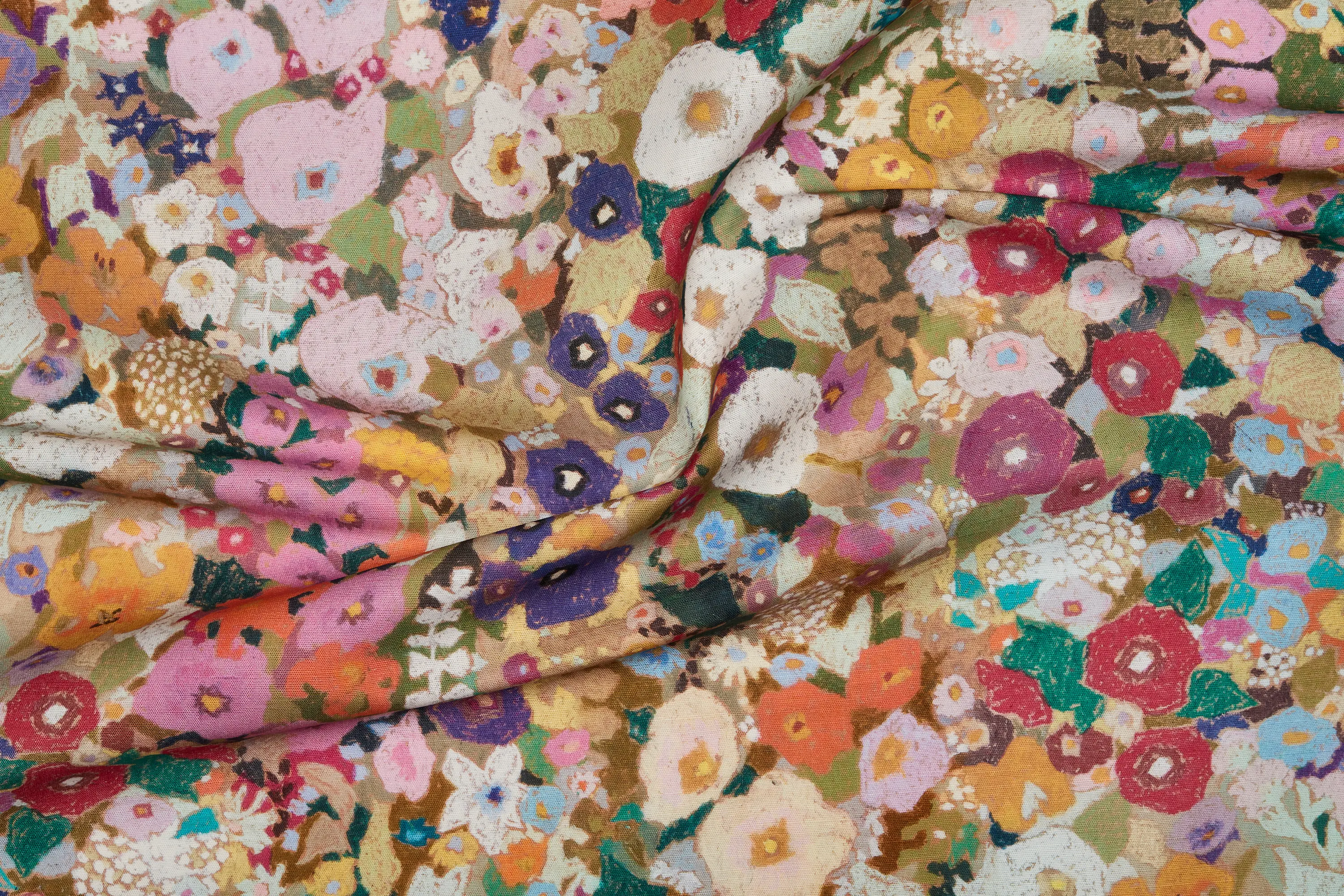 House of Hackney - HOLLYHOCKS Cotton Linen - Spring