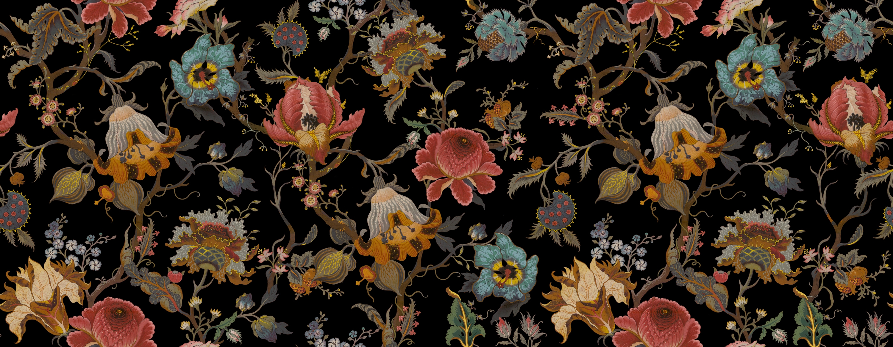 Produkt CLIMBING WALLS: ARTEMIS Wallpaper - Black des Herstellers House of Hackney anzeigen
