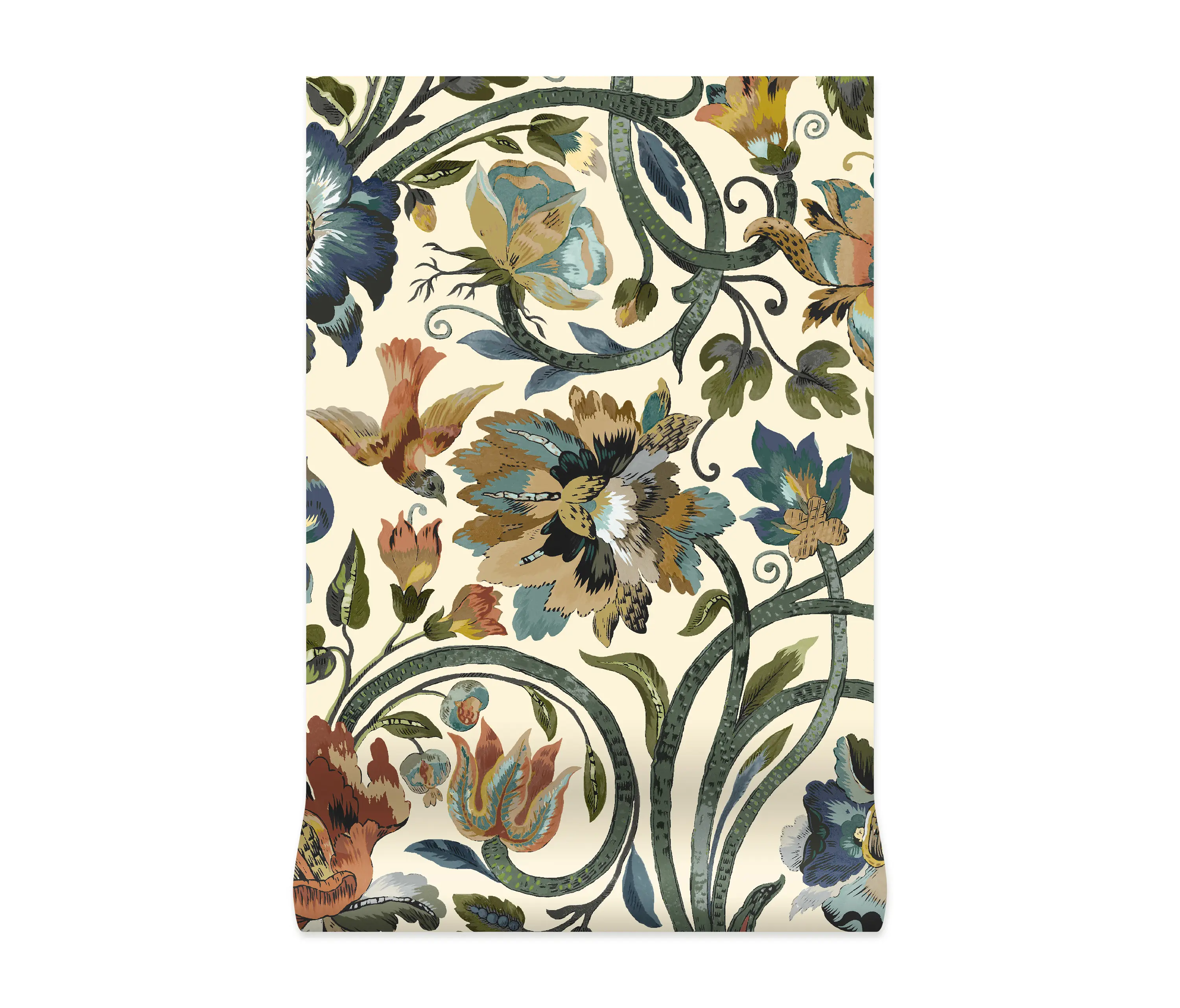 House of Hackney - GAIA Wallpaper - Ecru