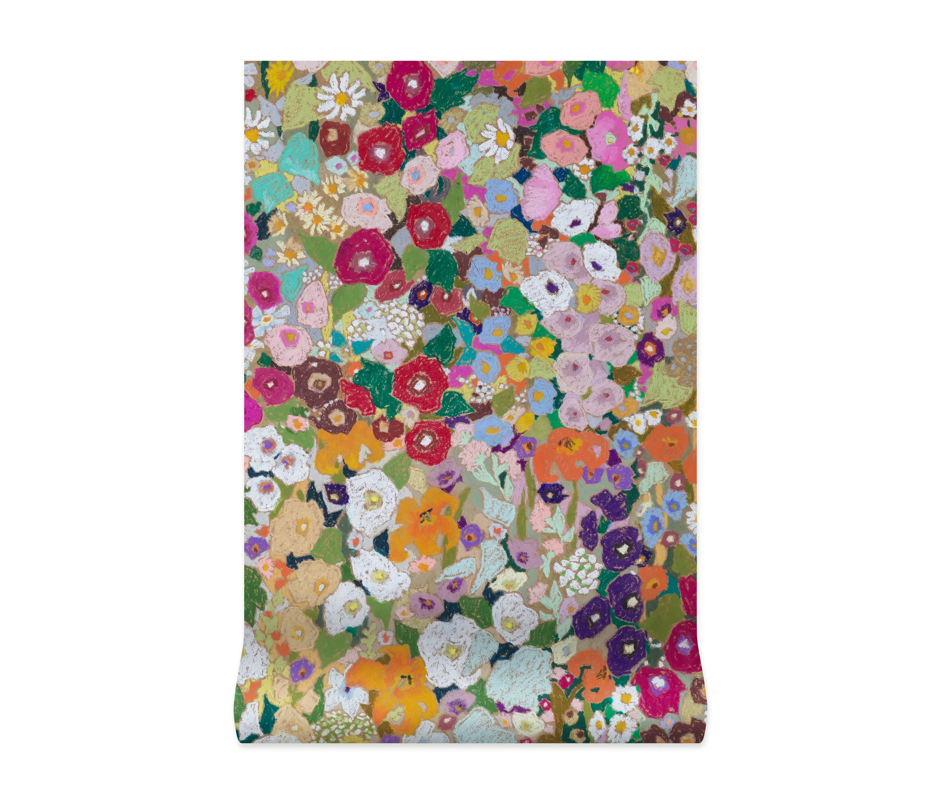House of Hackney - HOLLYHOCKS Wallpaper - Spring