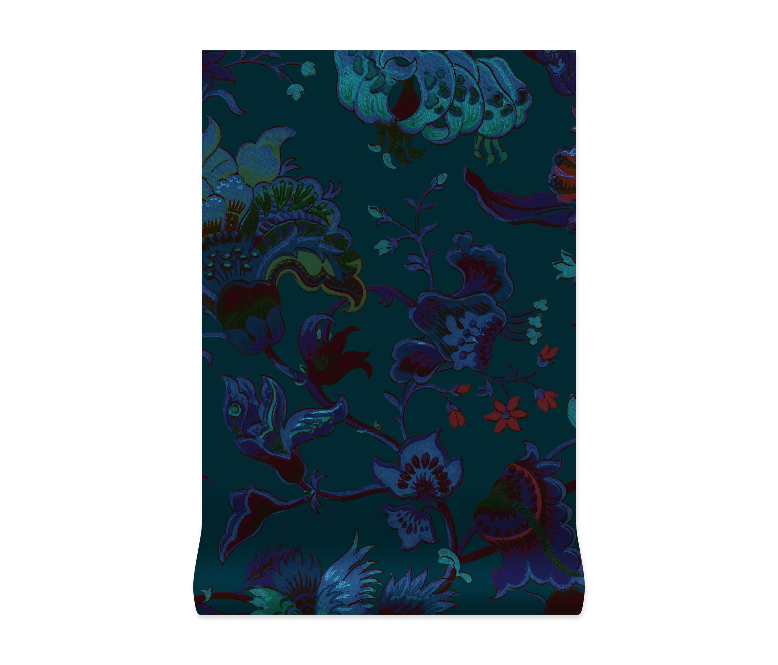 House of Hackney - MAJORELLE Wallpaper - Petrol