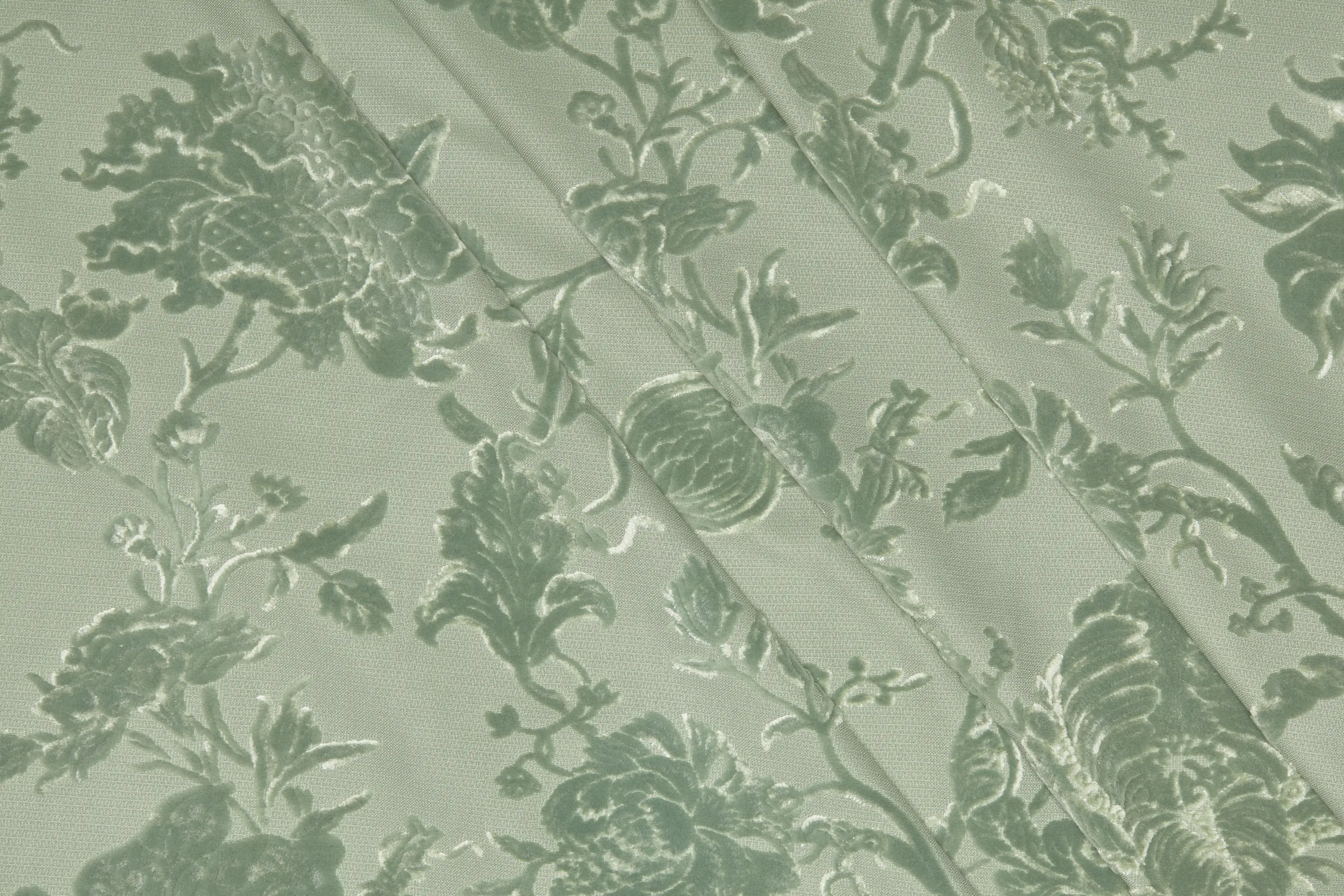 House of Hackney - ARTEMIS Cut-Velvet - Eucalyptus
