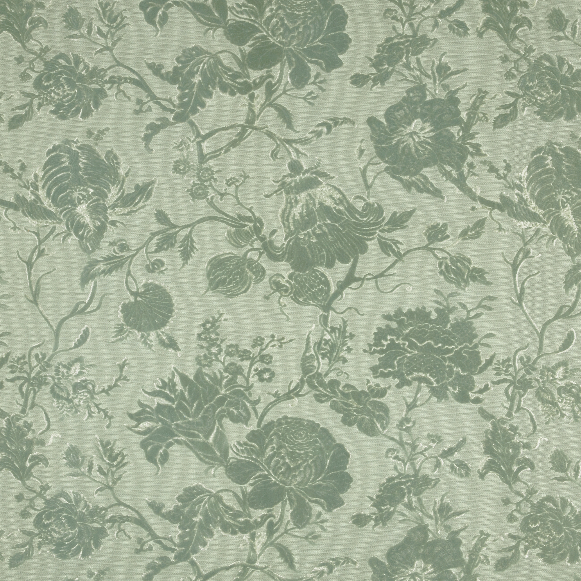 ARTEMIS Cut-Velvet - Eucalyptus