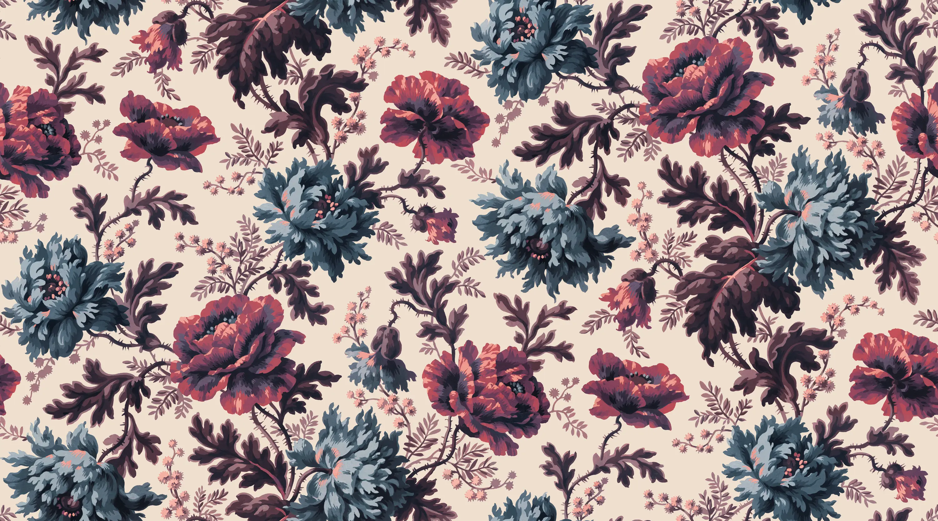House of Hackney - OPIA MAGNA Wallpaper - Magenta