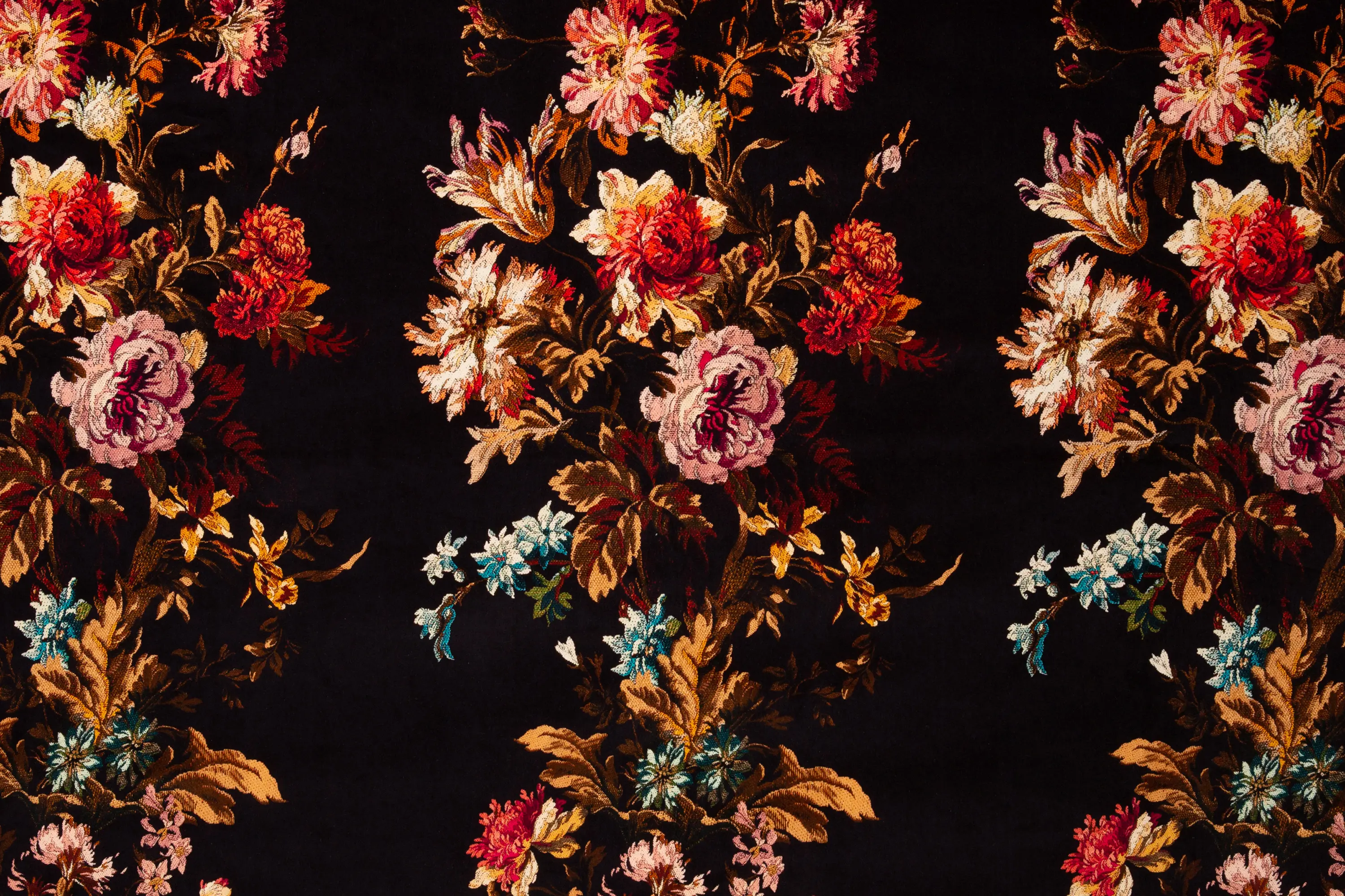 House of Hackney - ROSETTA GARLAND Velvet - Noir