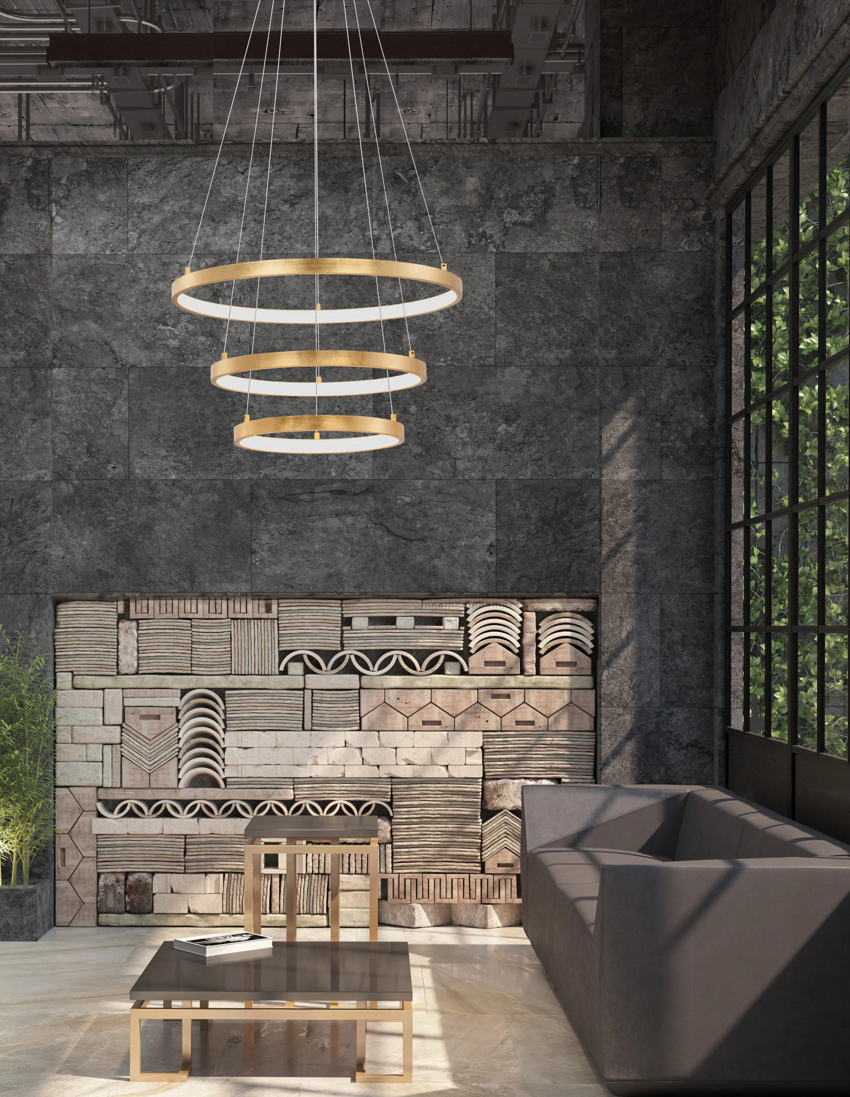 NOVA LUCE - LEON Decorative Ceiling Lamp