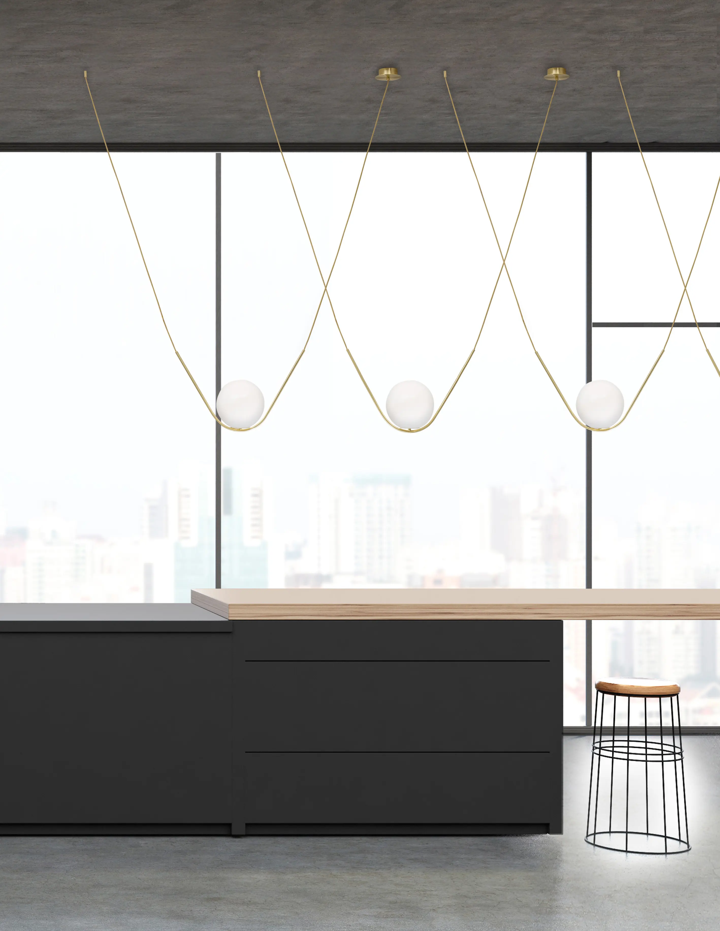 NOVA LUCE - VITTON Decorative Pendant Lamp