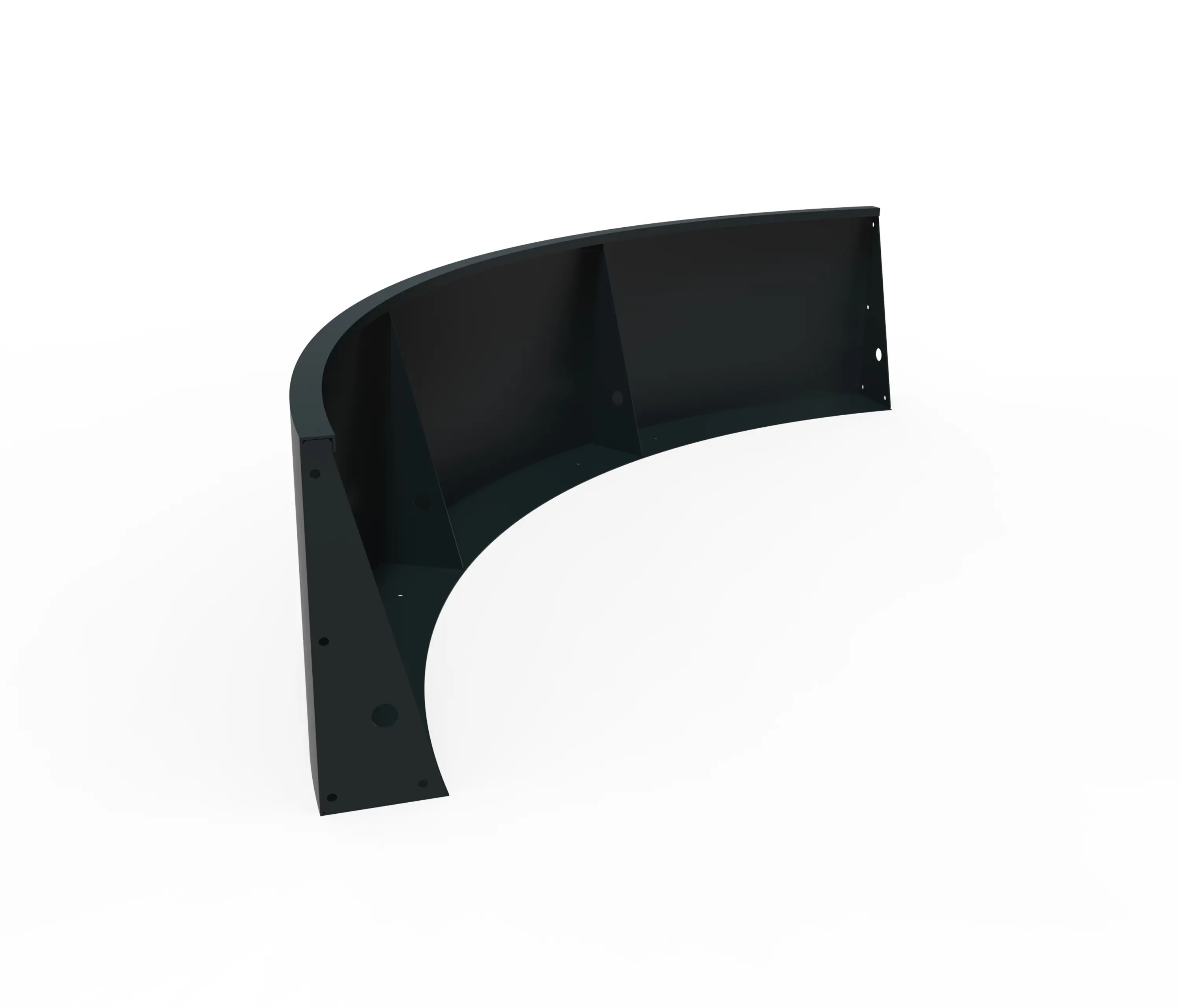 FURNS - RETAINING WALLS Outside curve