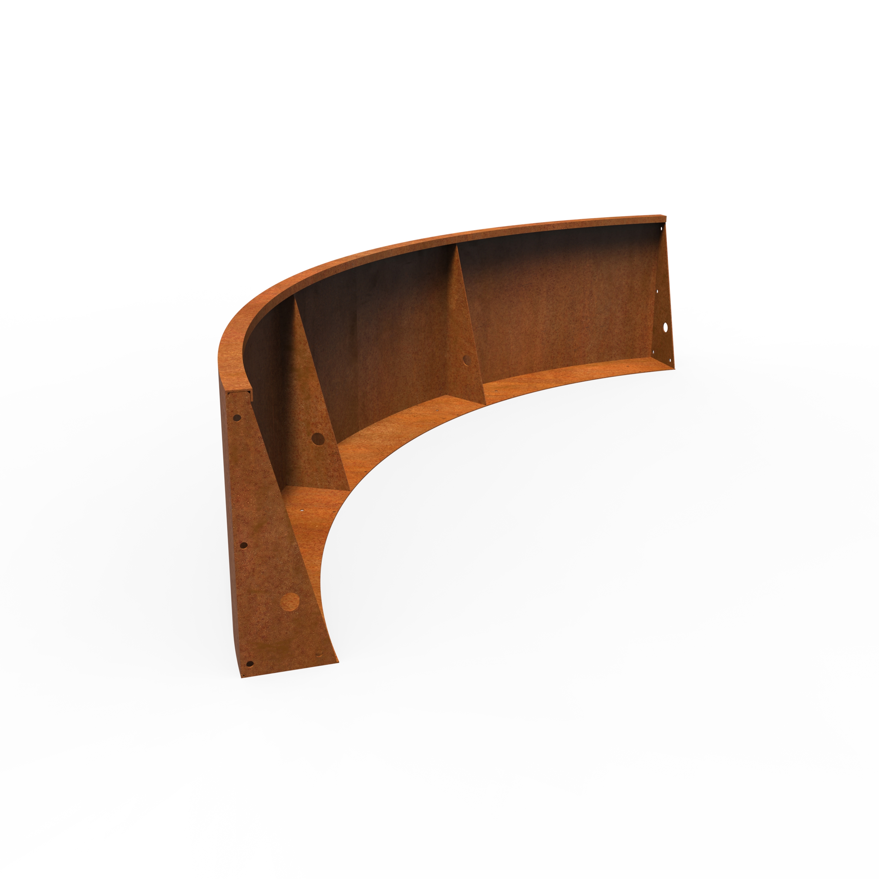 Display product RETAINING WALLS Outside curve from manufacturer FURNS