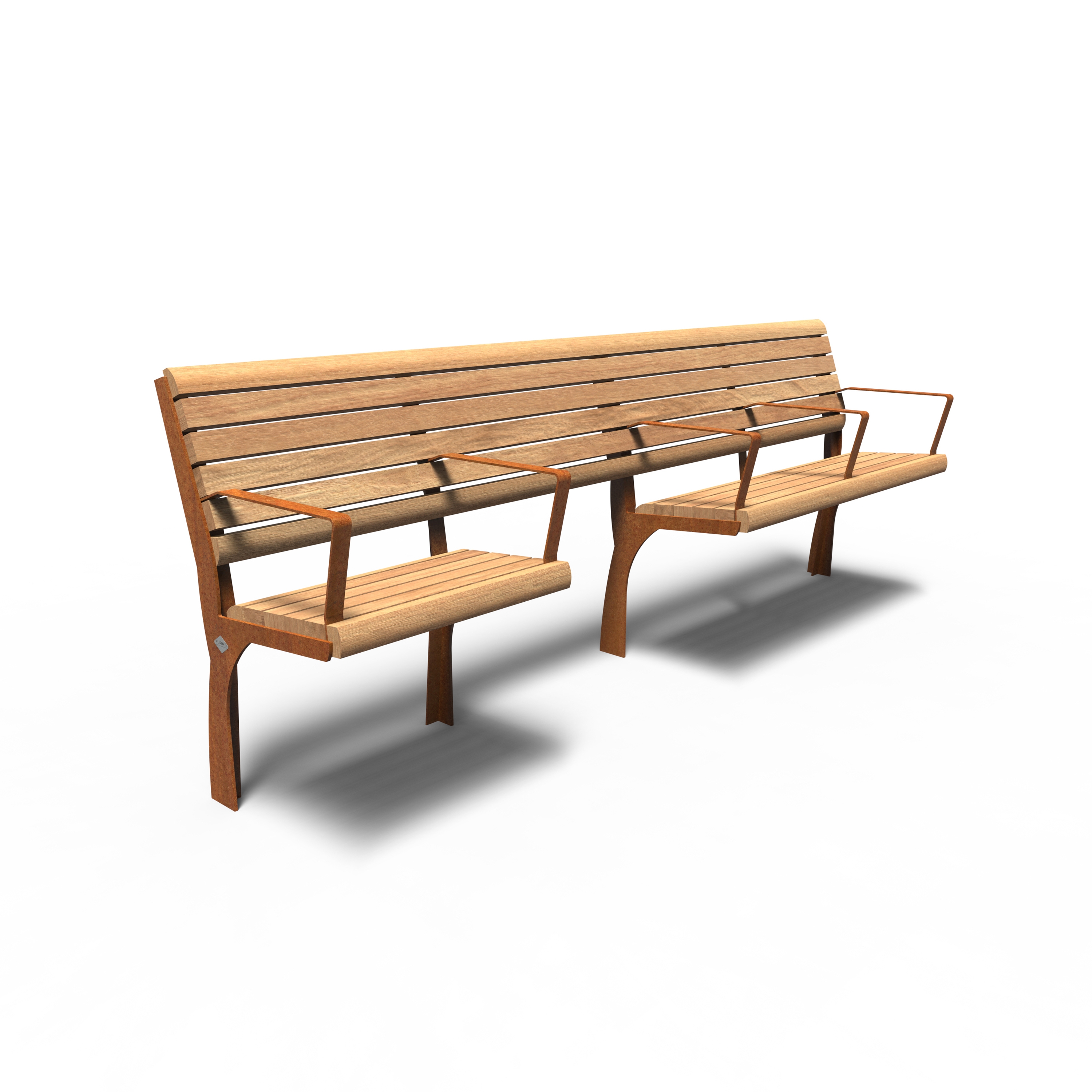 Display product GRO 500 with backrest 1 seater from manufacturer FURNS