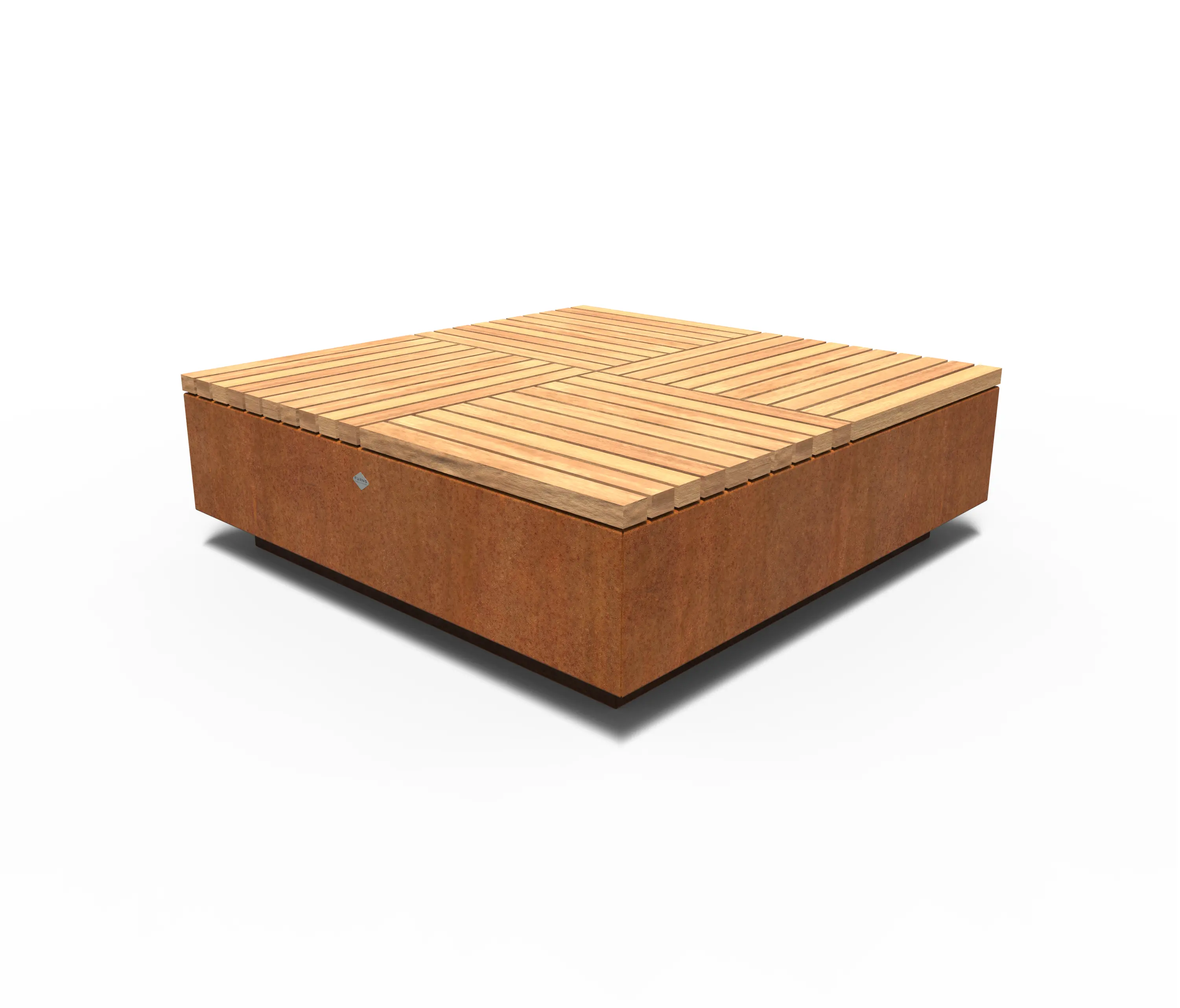 FURNS - HOCKER 850 Viereckig
