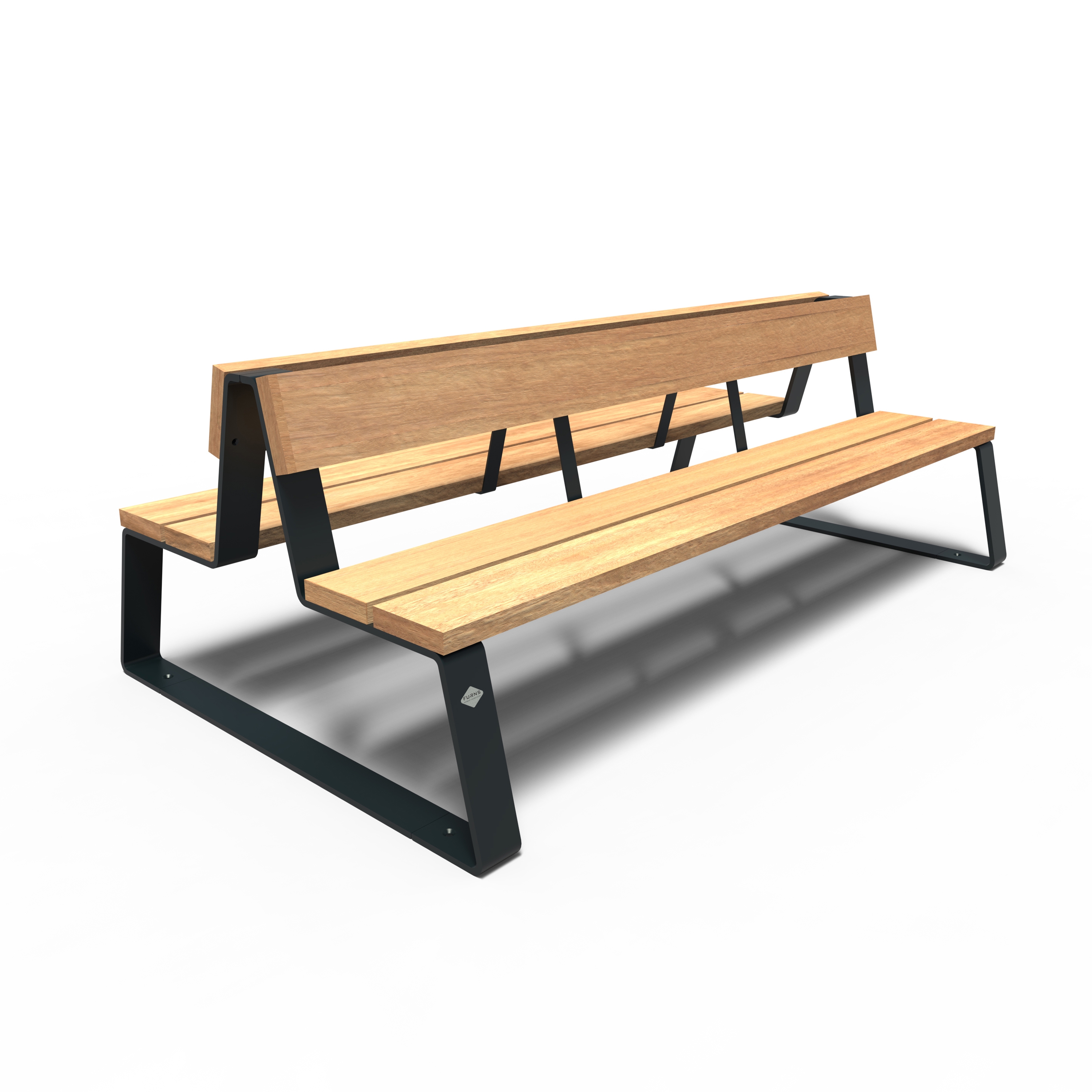 MIO 2300 Double + backrest 8 seater