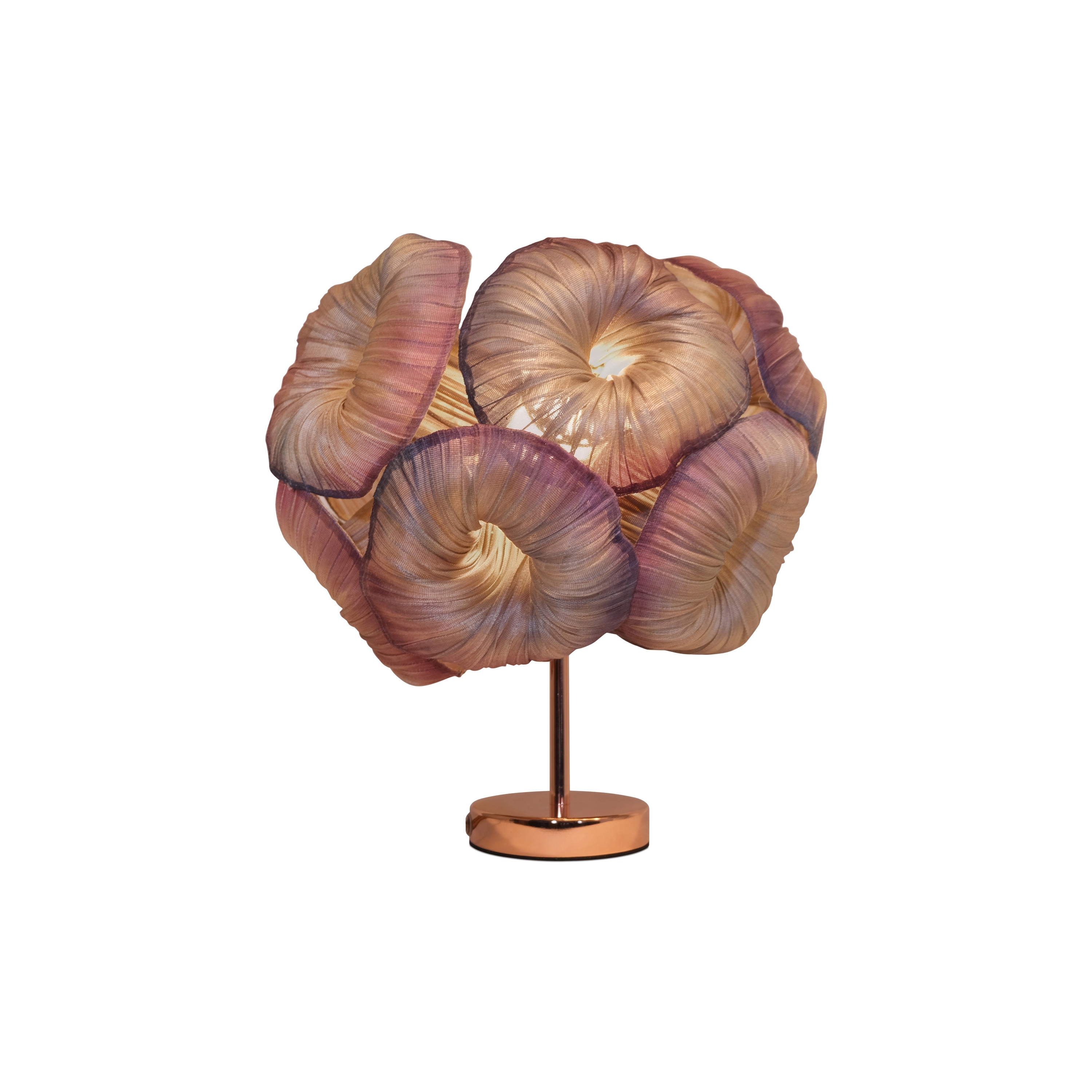 Anemone Table Lamp Handpainted