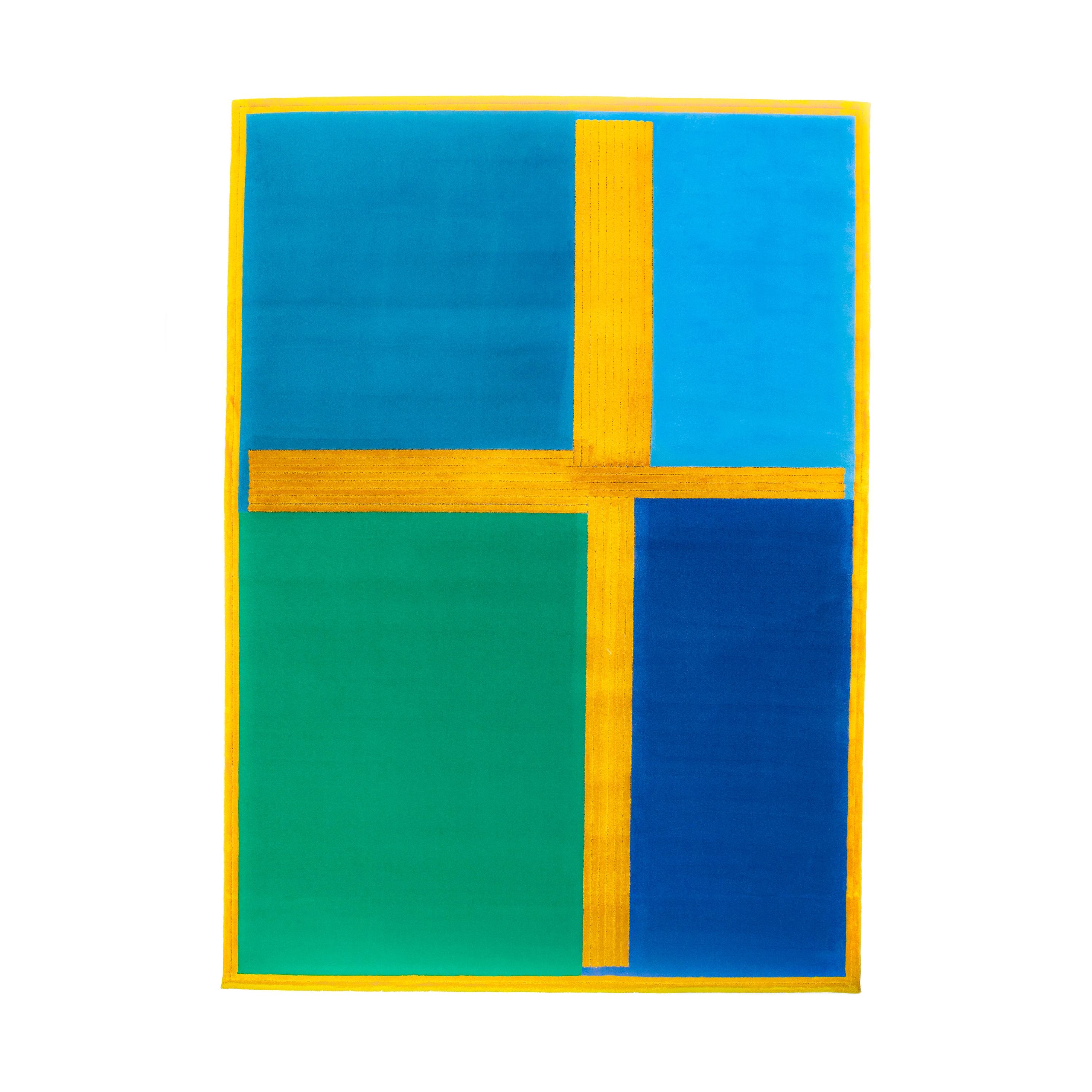 Ebb & Flow | Rectangular Rug (Ocean)