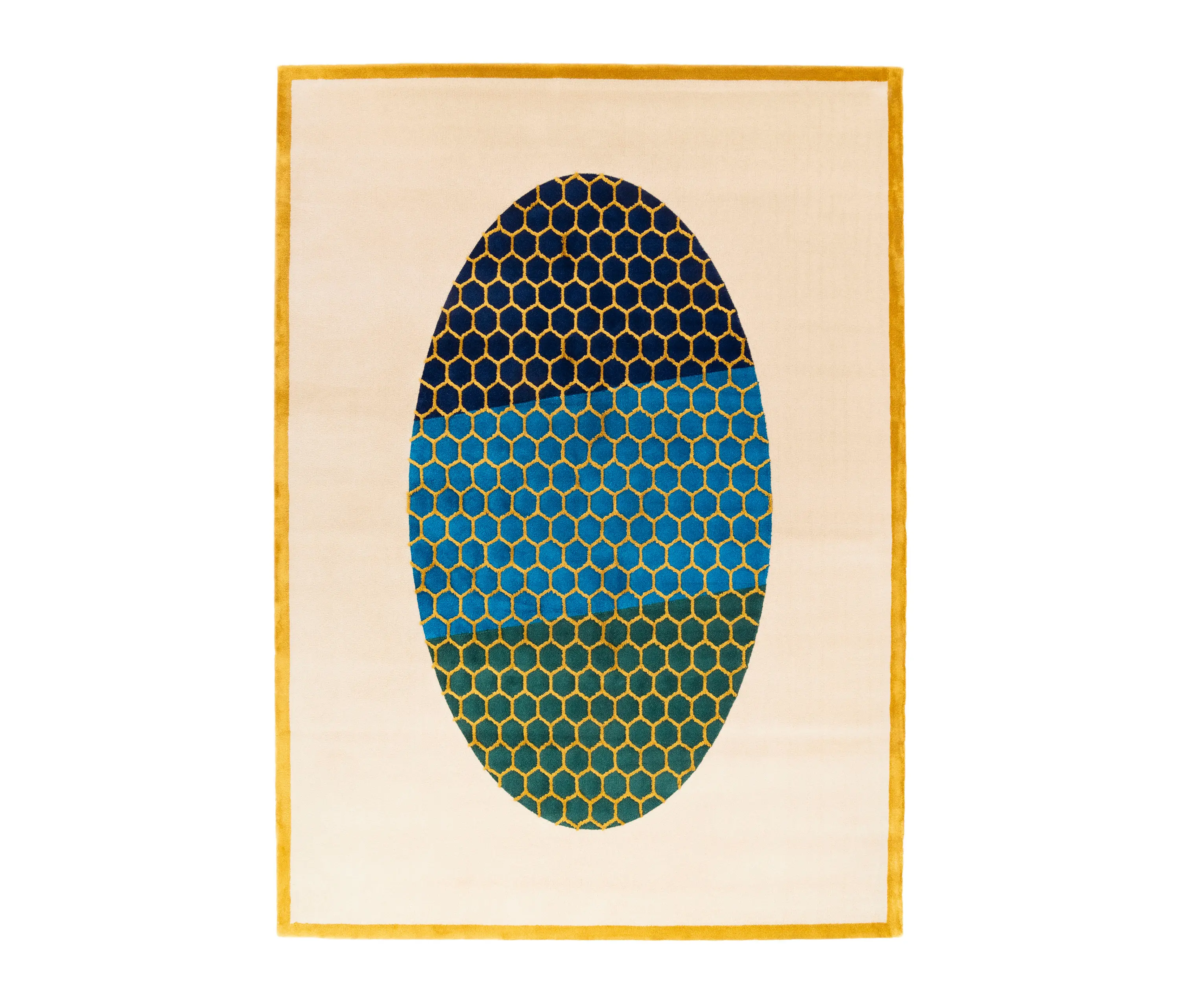 Softicated - Weightlessness | Rectangular Rug (Yellow)