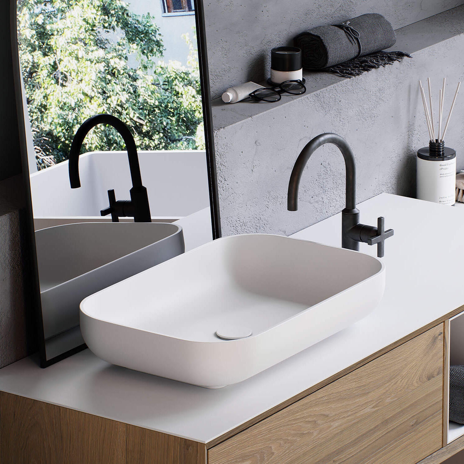 Produkt Juna | Washbasin des Herstellers Lapidispa anzeigen
