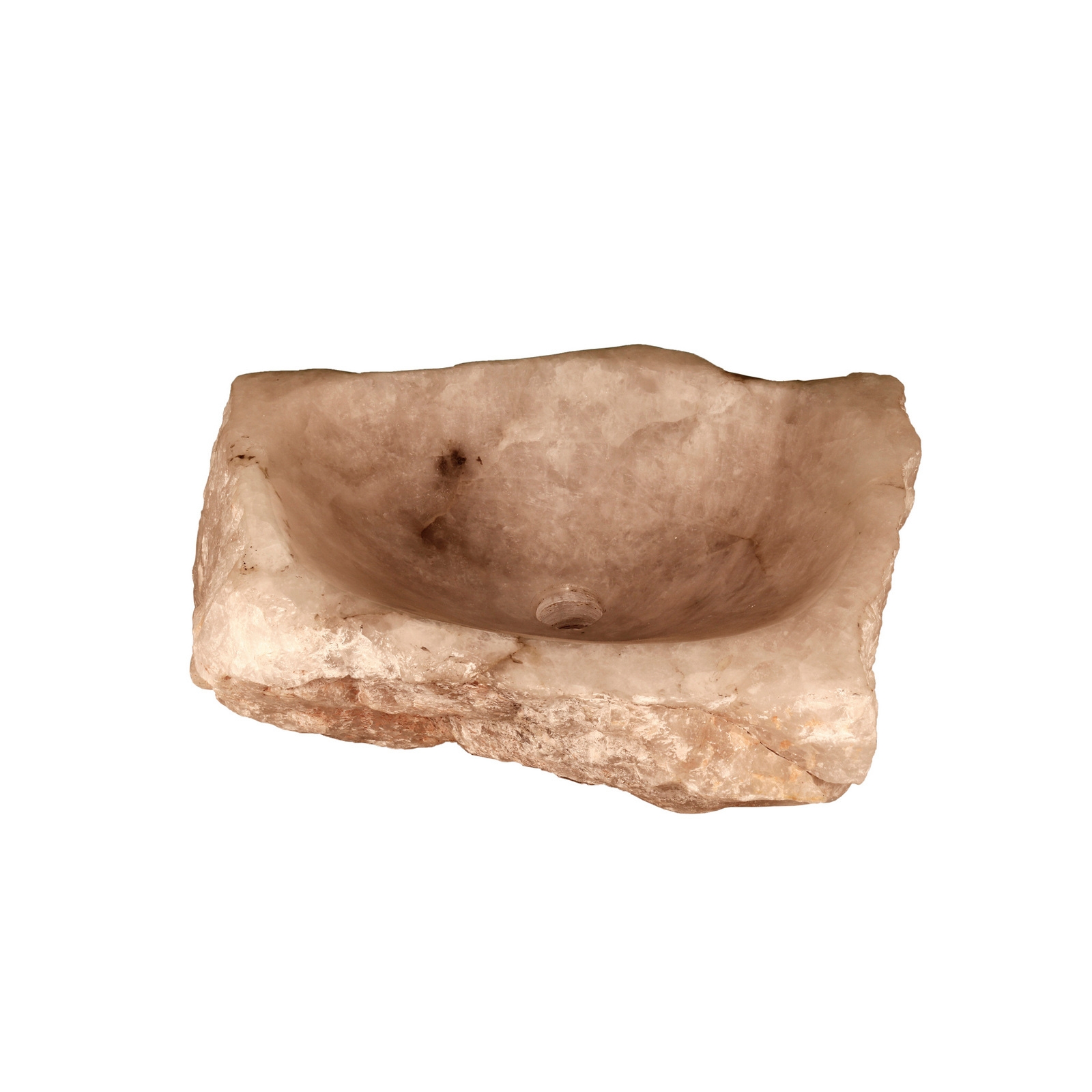 Afficher le produit Pierre précieuse | Parrilla - Bassin Naturel Quartz Fumé du fabricant Panorea Home