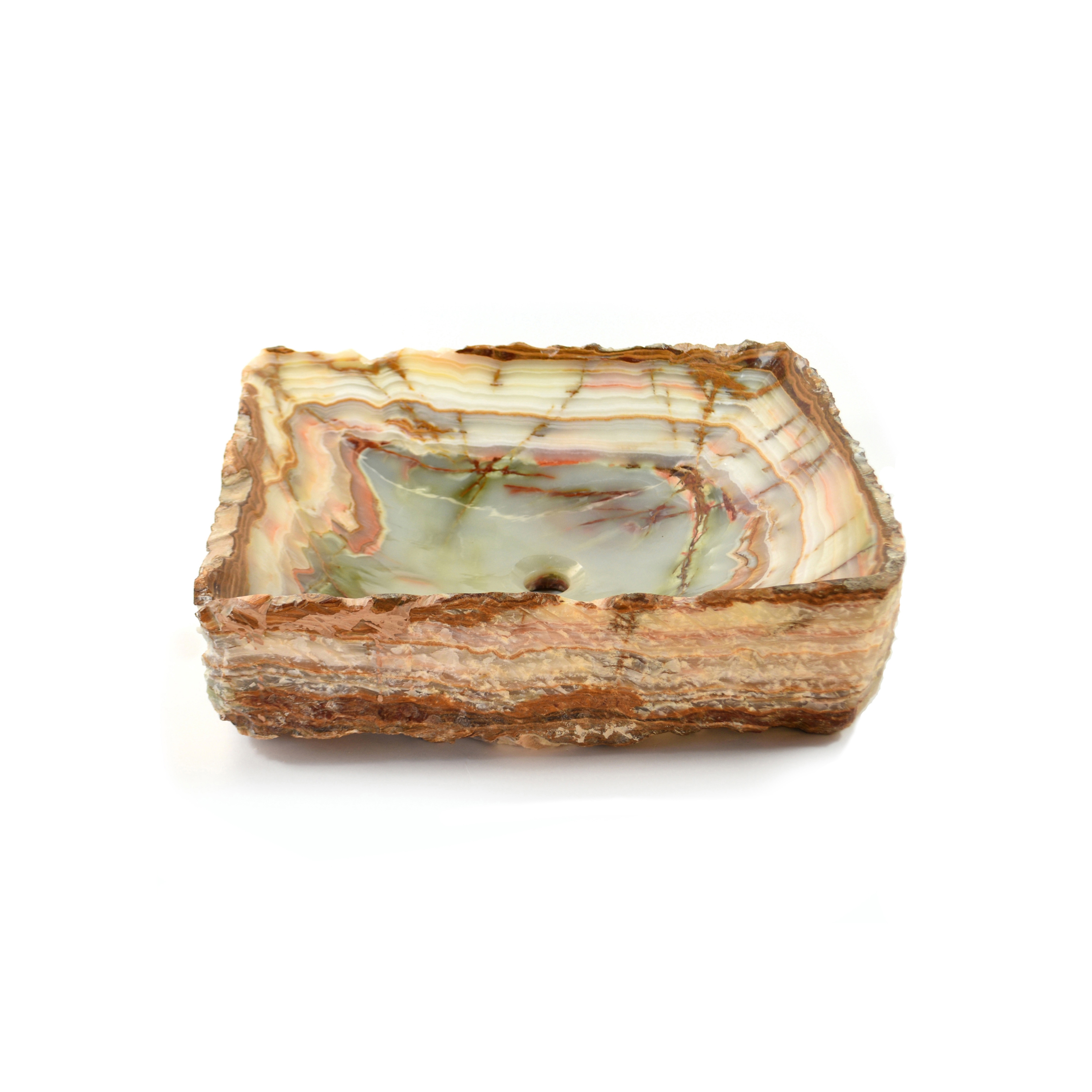 Display product Onyx | Bildern - Square Bowl Basin from manufacturer Panorea Home