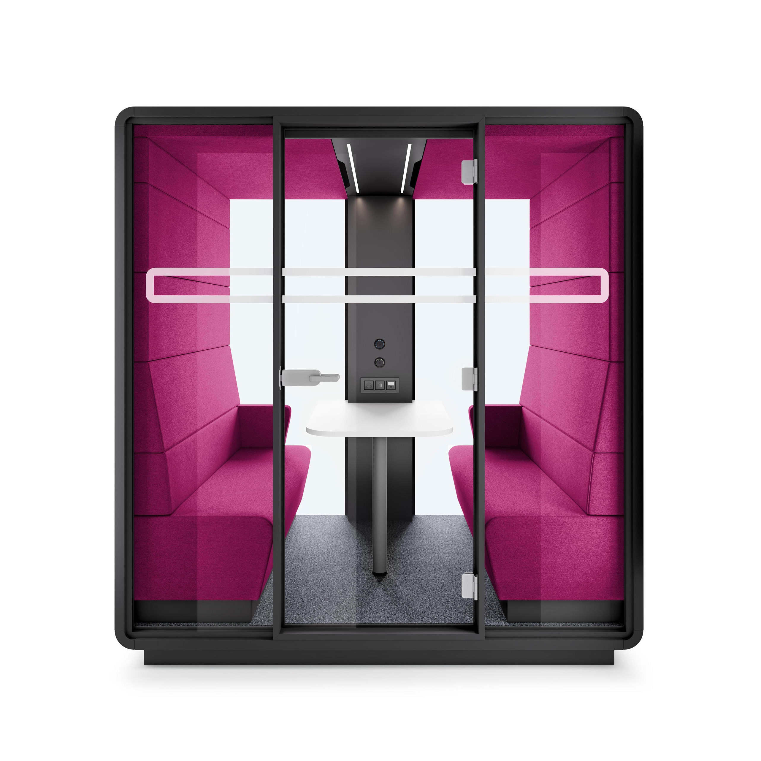 HushMeet | Meeting Pod | Fuchsia