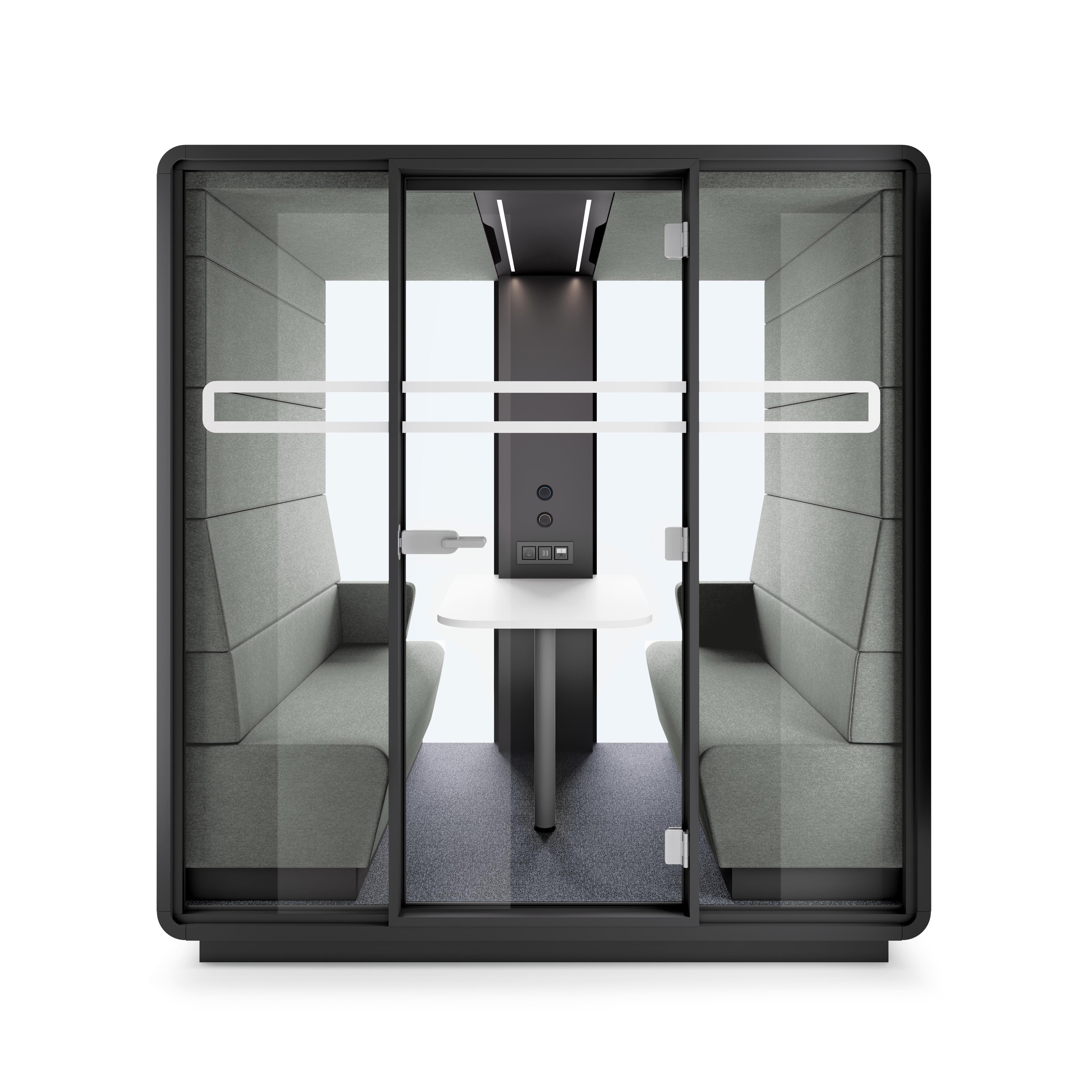 Mostra il prodotto HushMeet | Meeting Pod | Silver del produttore Hushoffice