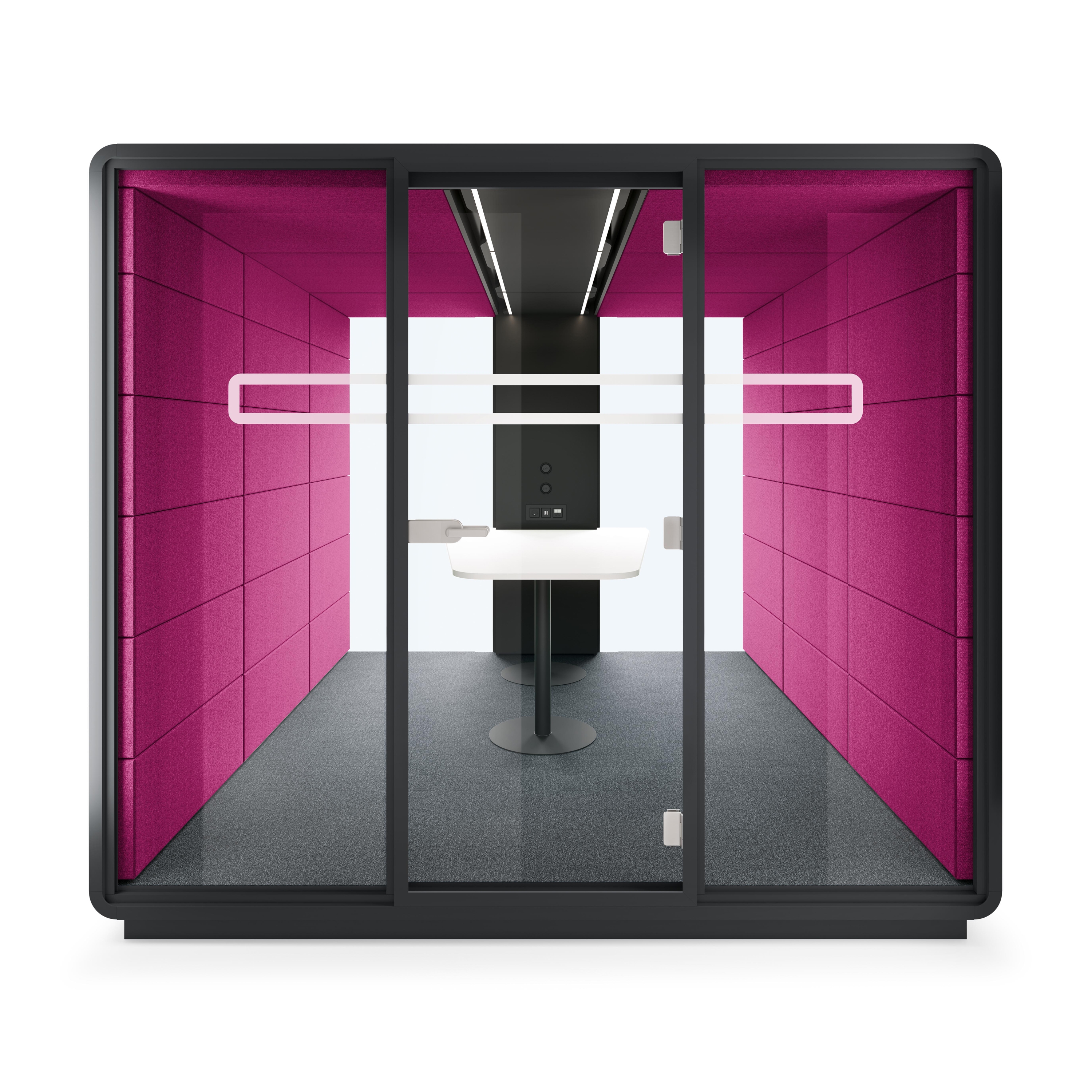 HushMeet.L | Large Meeting Pod | Fuchsia