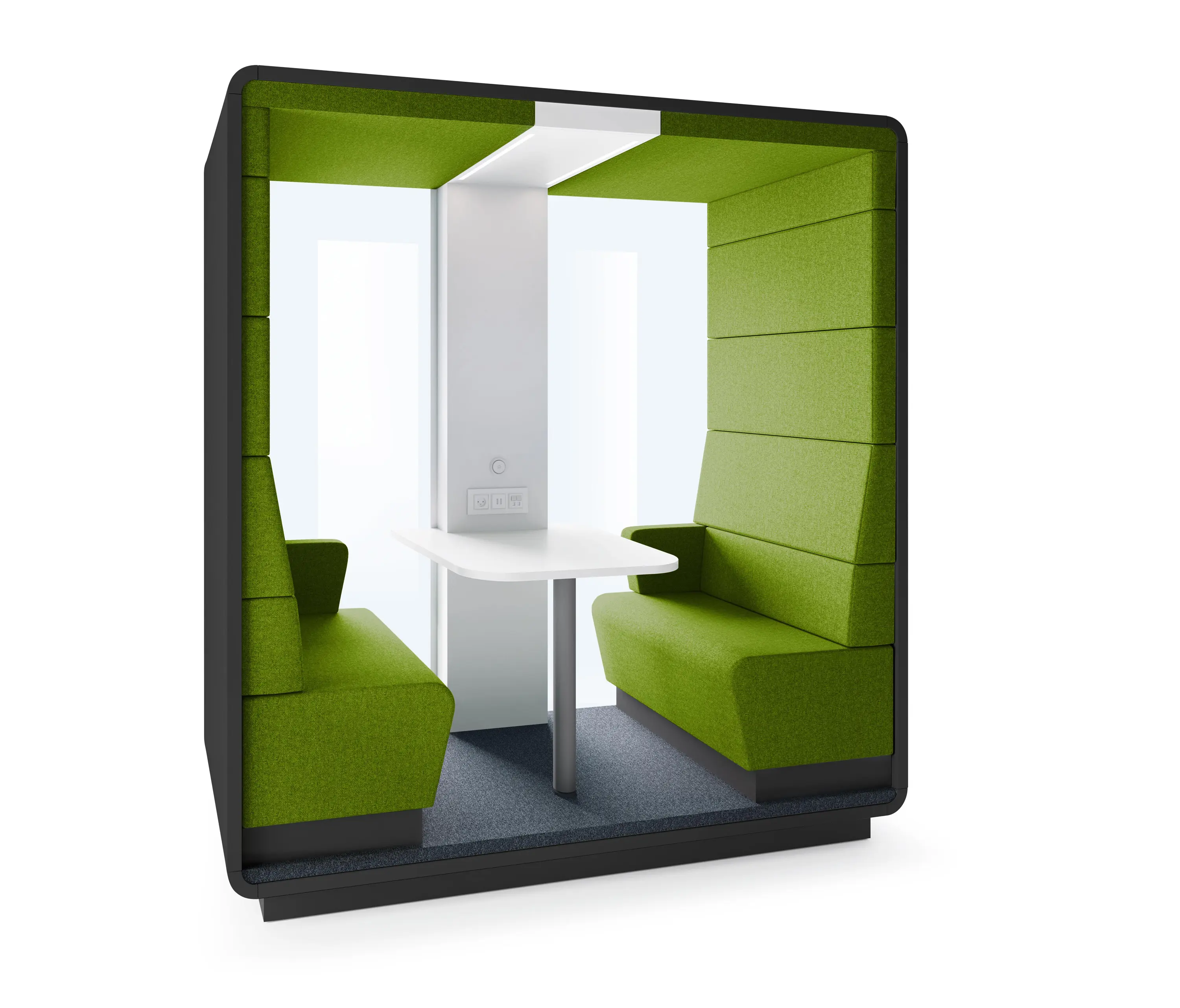 Hushoffice - HushMeet.open.S | Open.S Meeting Pod | Woodbine