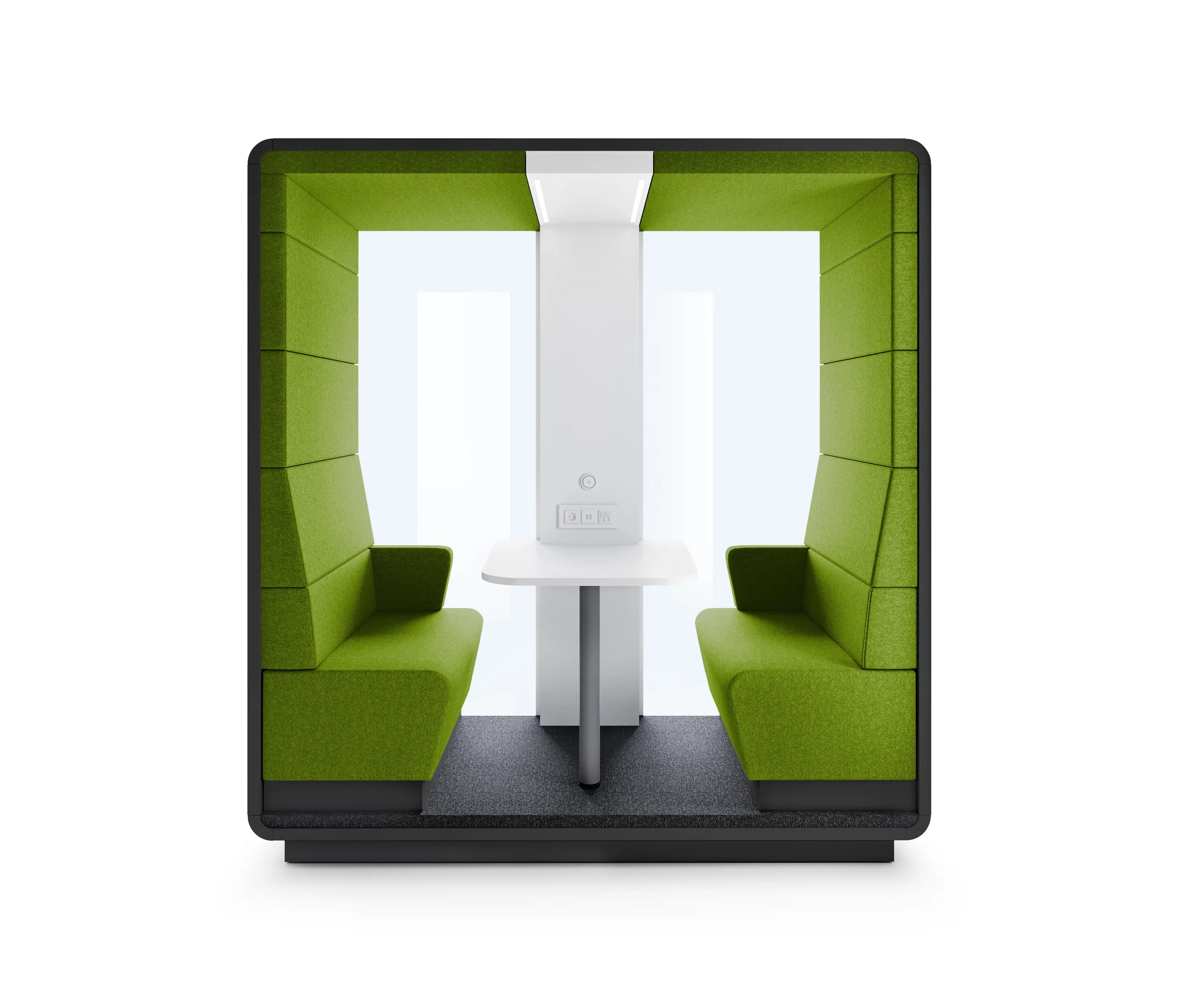 Hushoffice - HushMeet.open.S | Open.S Meeting Pod | Woodbine