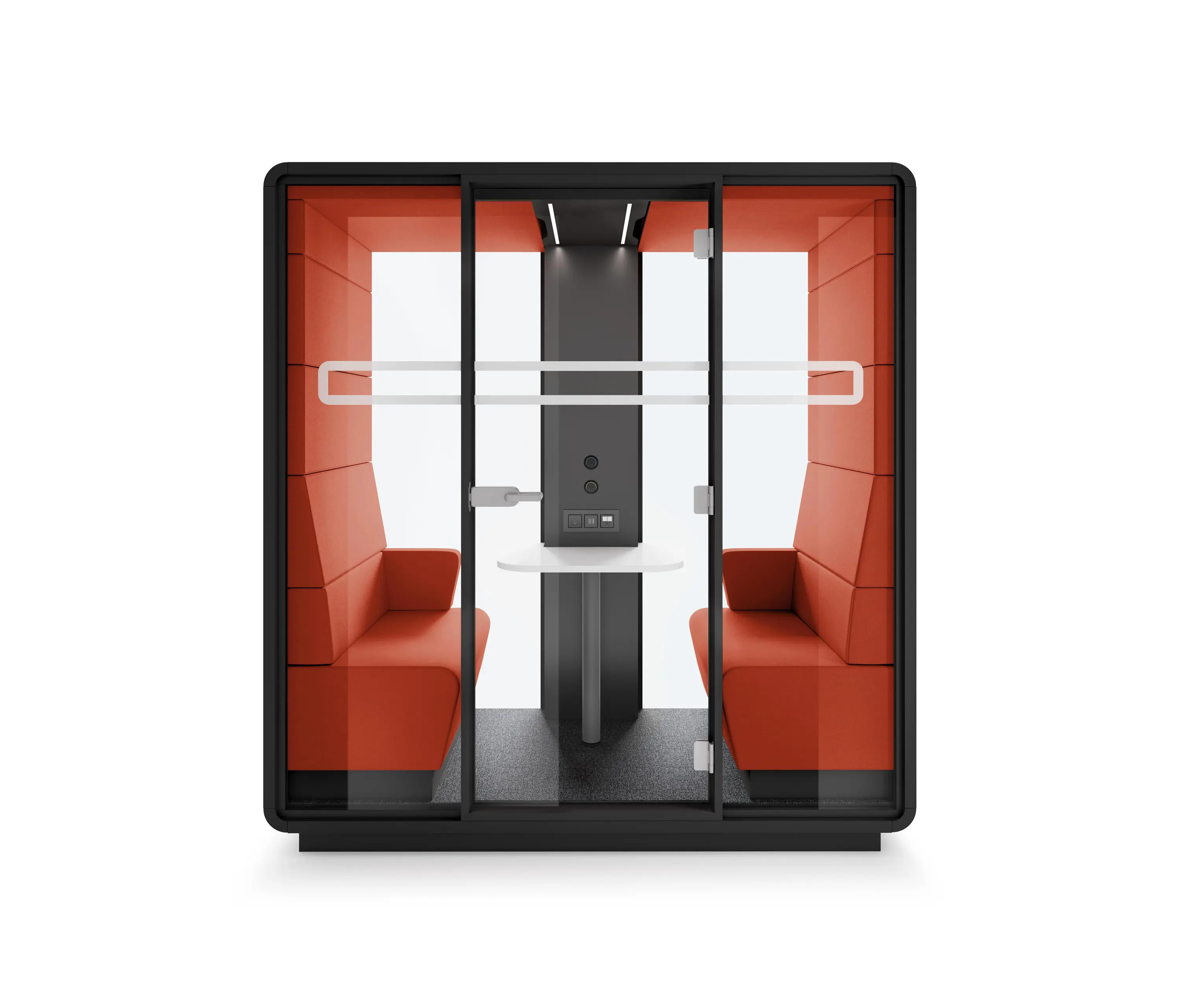 Hushoffice - HushMeet.S | Small Meeting Pod | Sienna