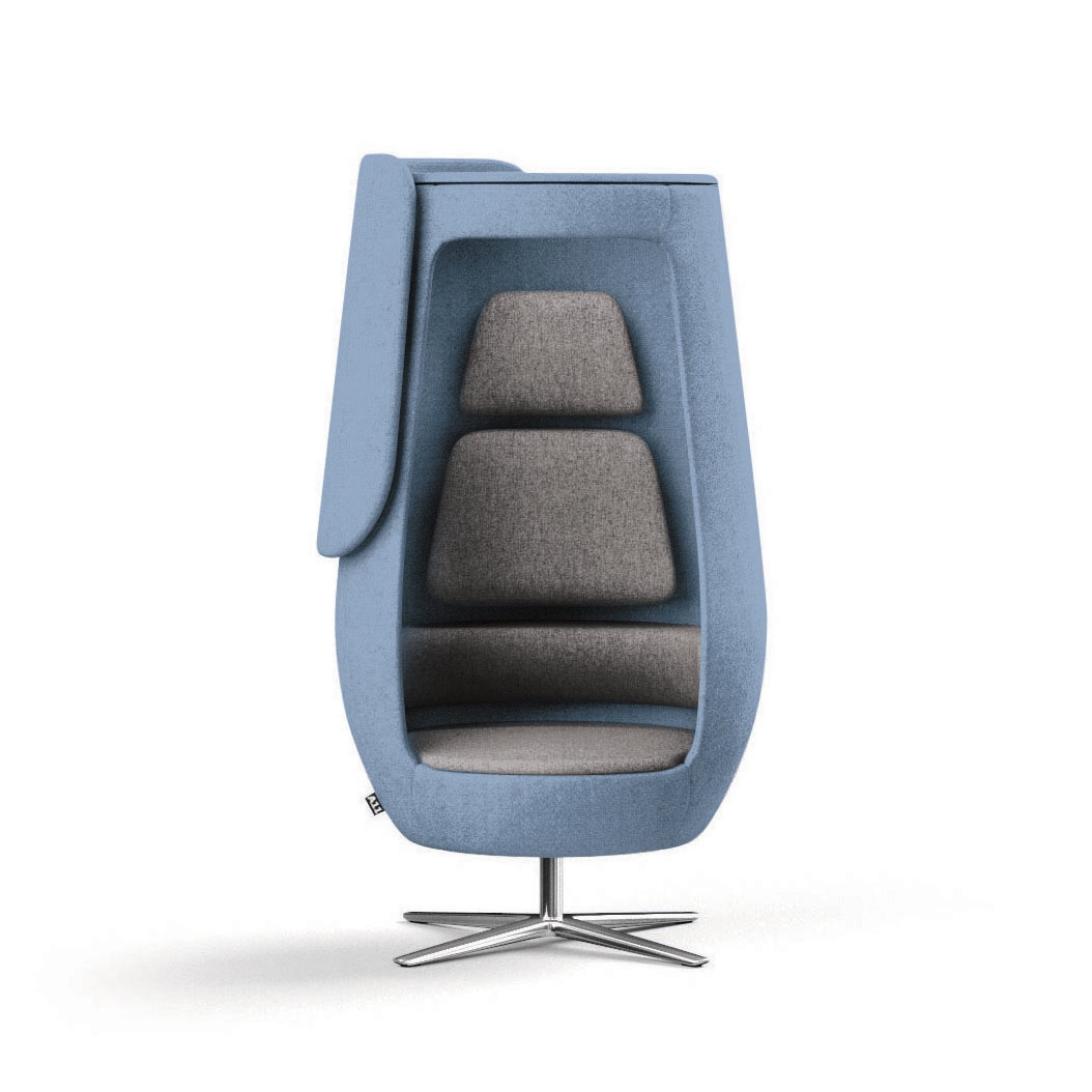 Hushoffice | Agile Office | A11 Lounge Chair | Reclosable