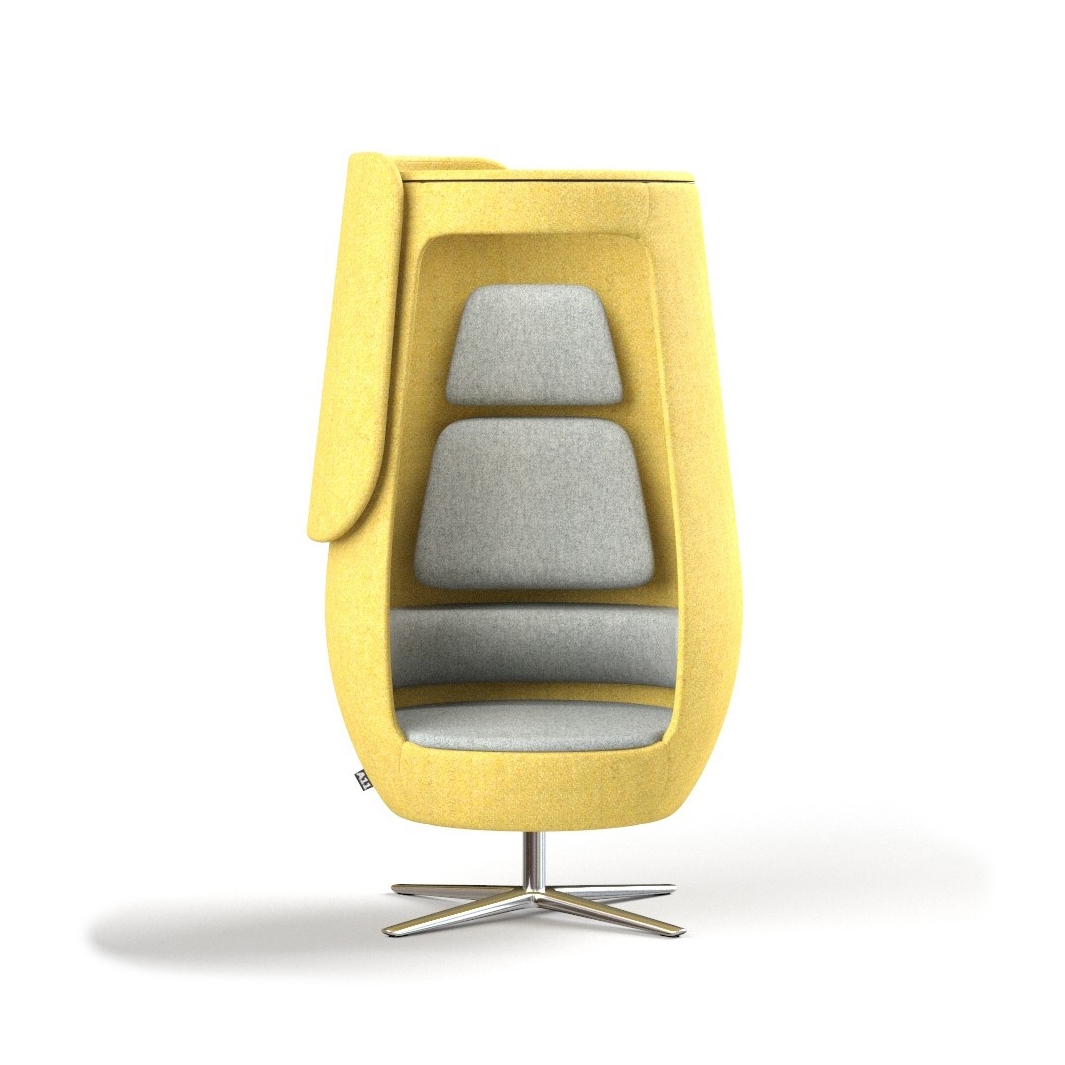 Hushoffice | Agile Office | A11 Lounge Chair | Reclosable
