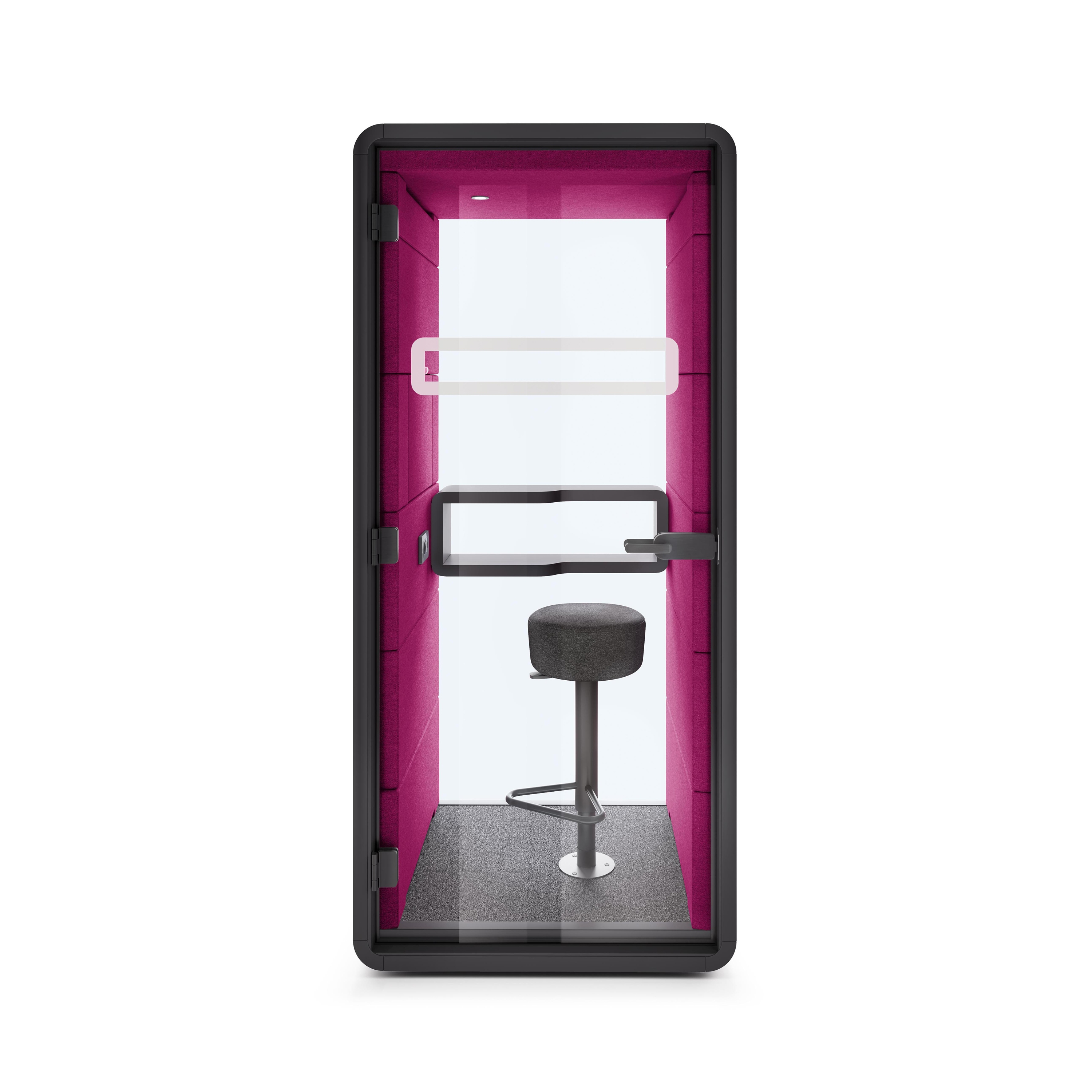HushPhone | Office Phone Booth | Fuchsia